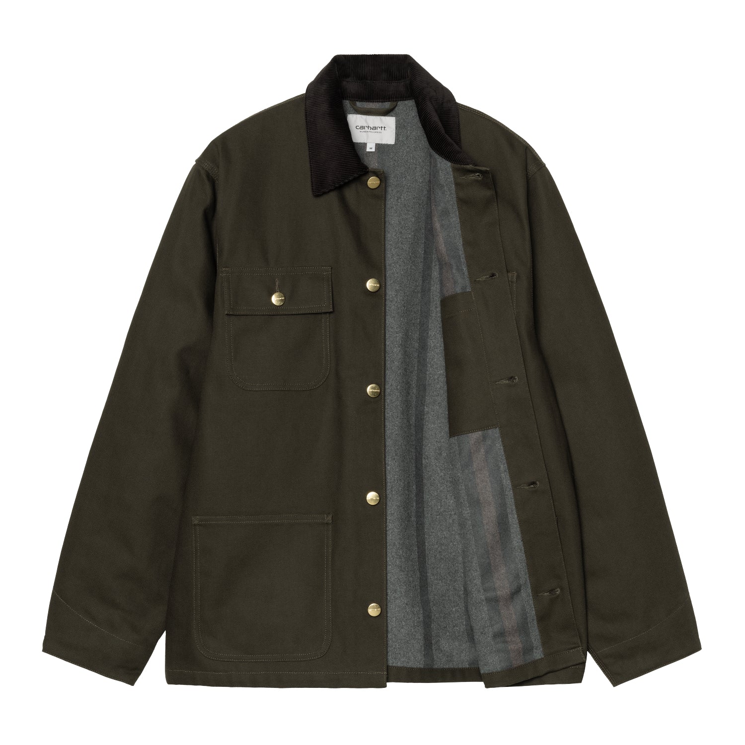 MICHIGAN COAT - Olive / Black (rigid)