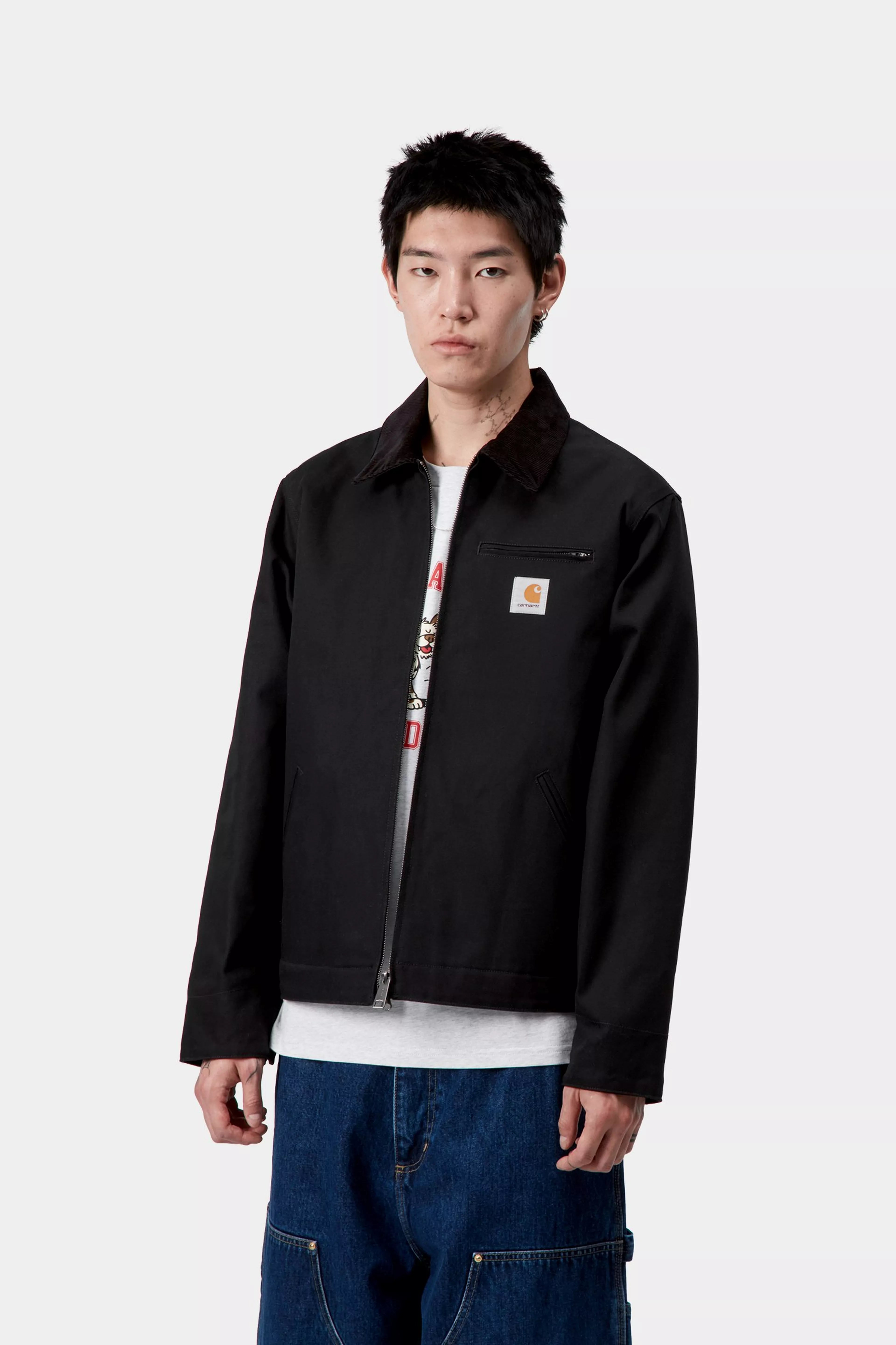 DETROIT JACKET - Black / Black (rigid)