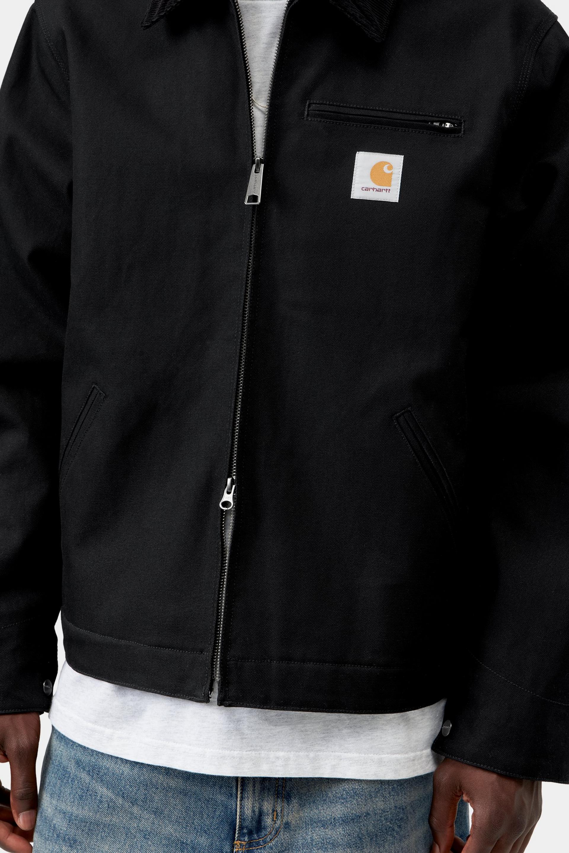 Detroit Jacket - Black / Black, rigid