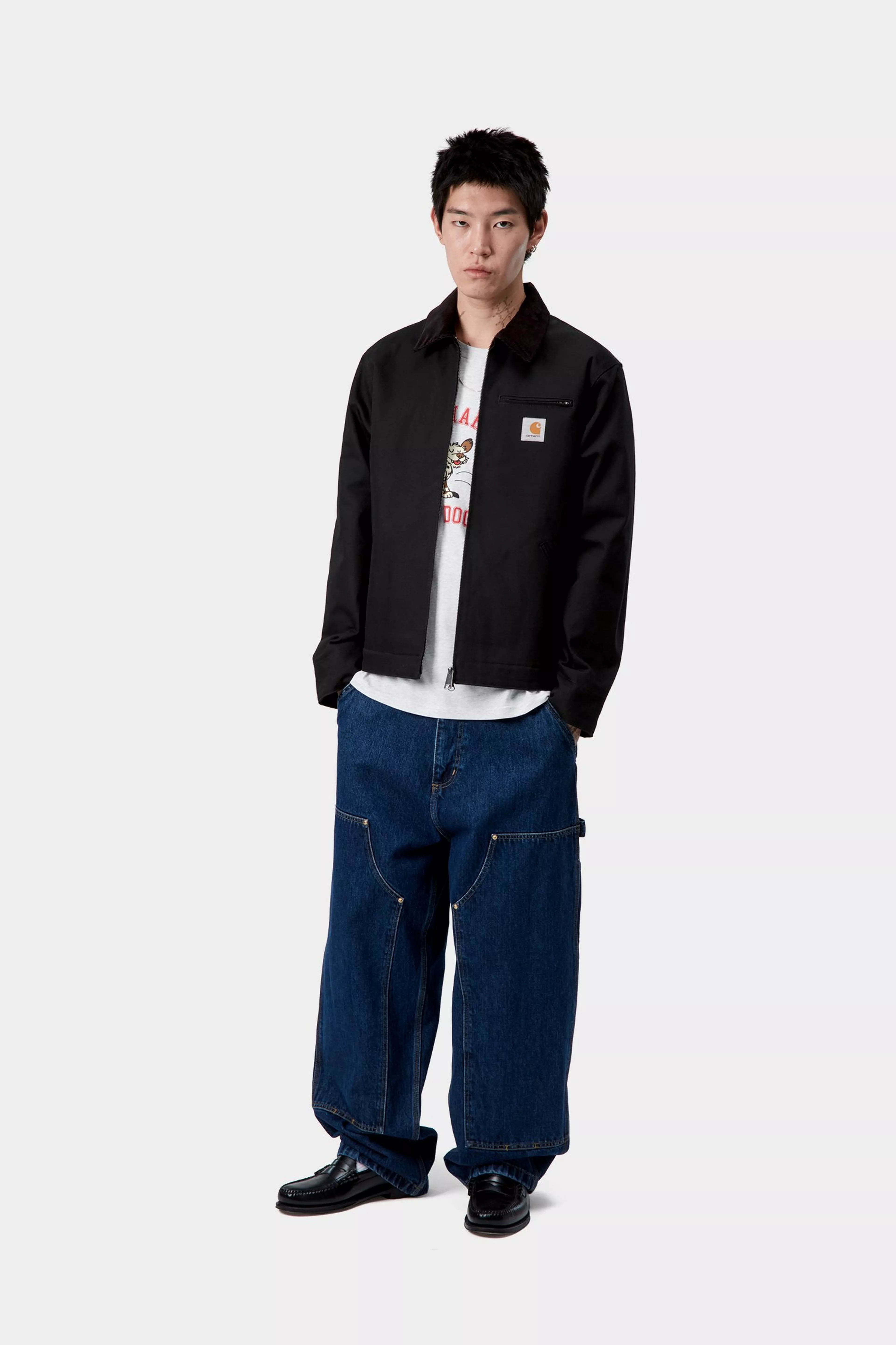 DETROIT JACKET - Black / Black (rigid)