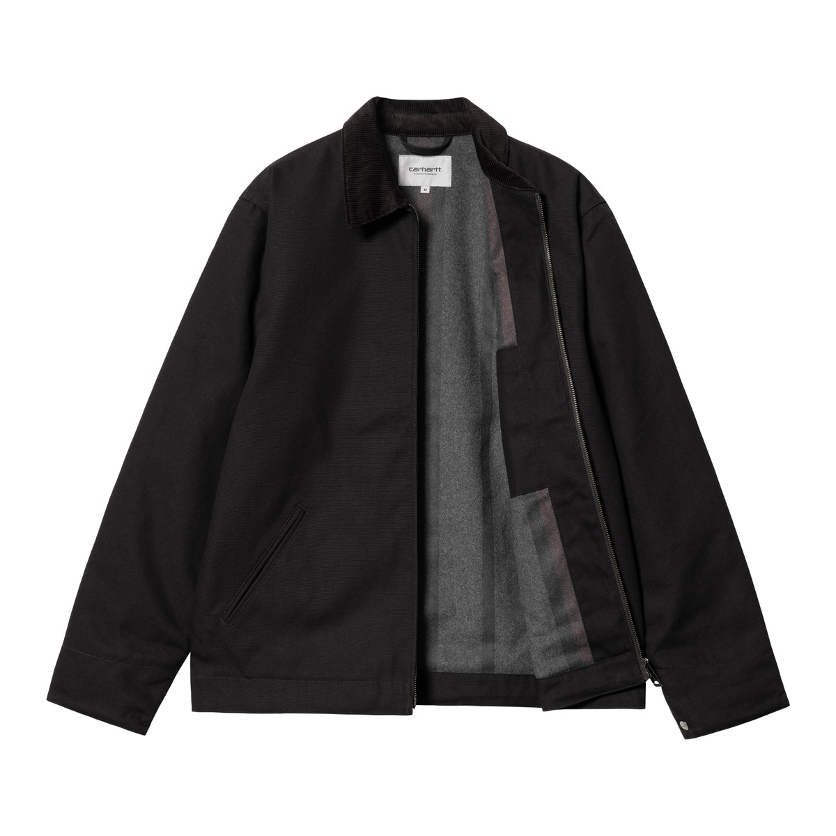 Detroit Jacket - Black / Black, rigid