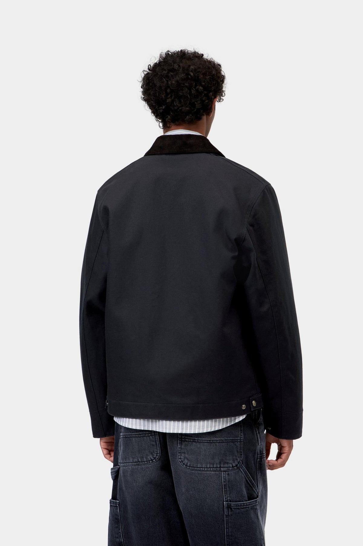 Detroit Jacket - Dark Navy / Black, Rigid