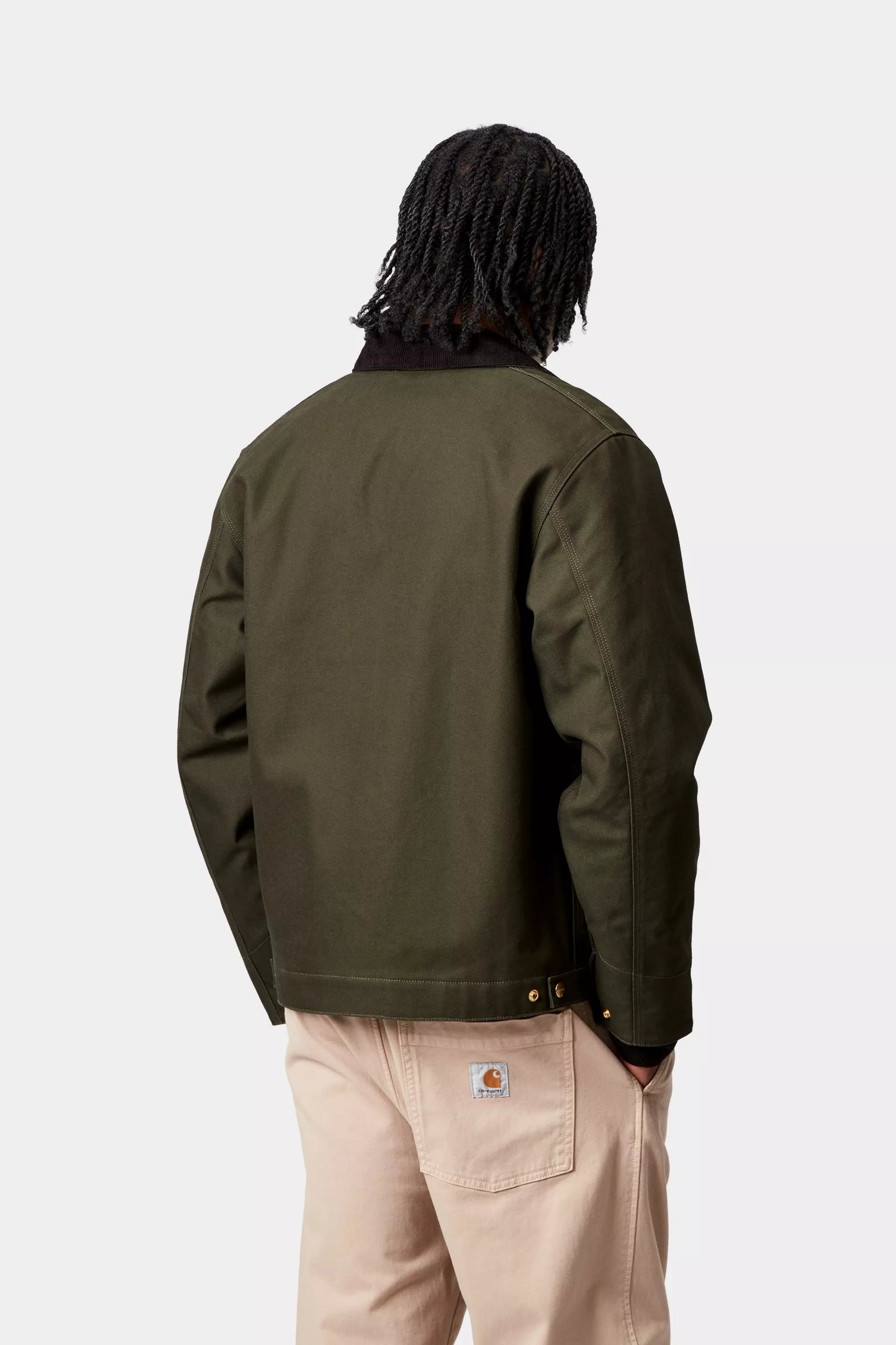 DETROIT JACKET - Olive / Black (rigid)