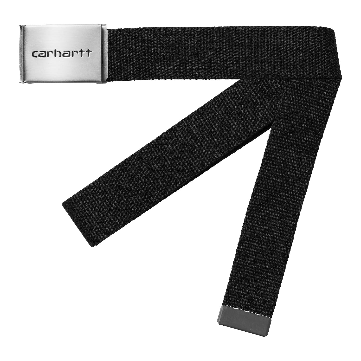Clip Belt Chrome - Black