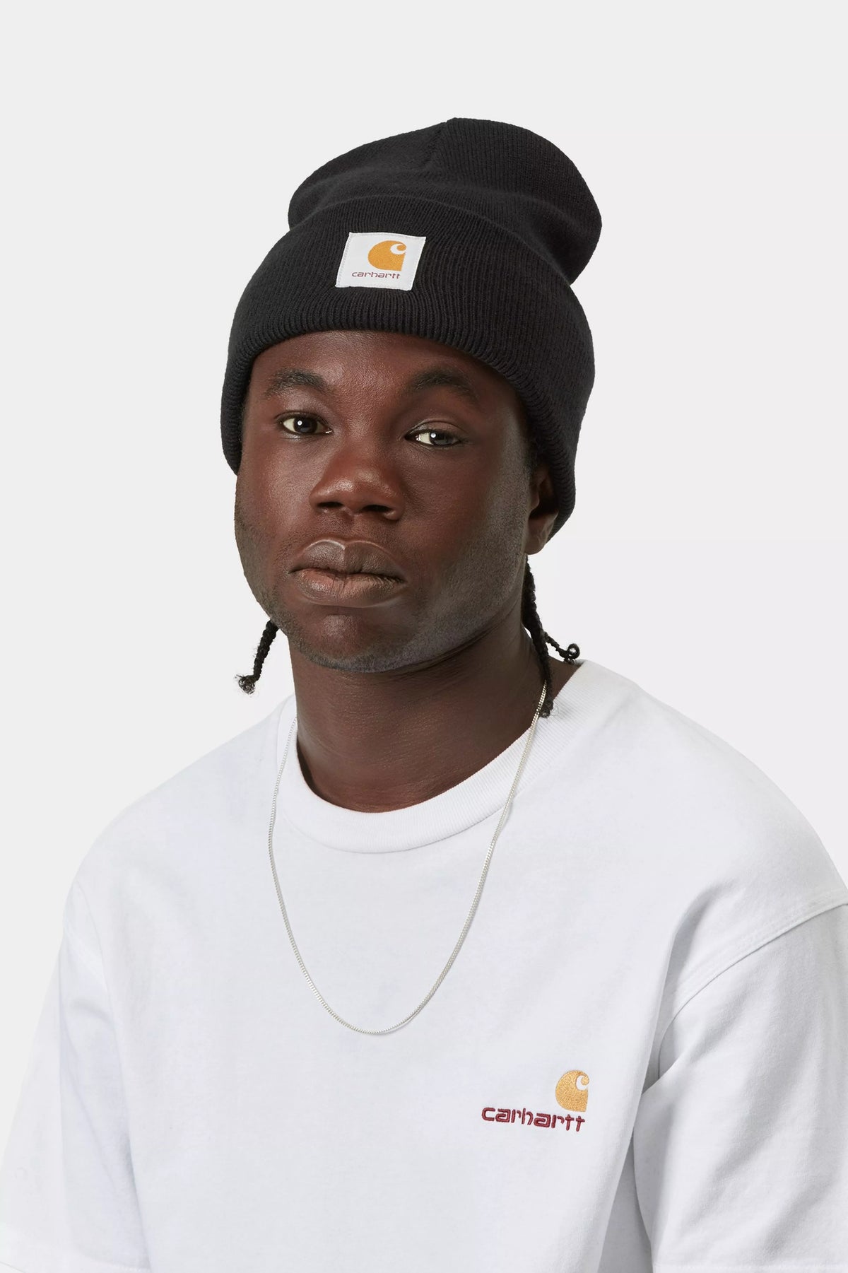 Acrylic Watch Hat - Black