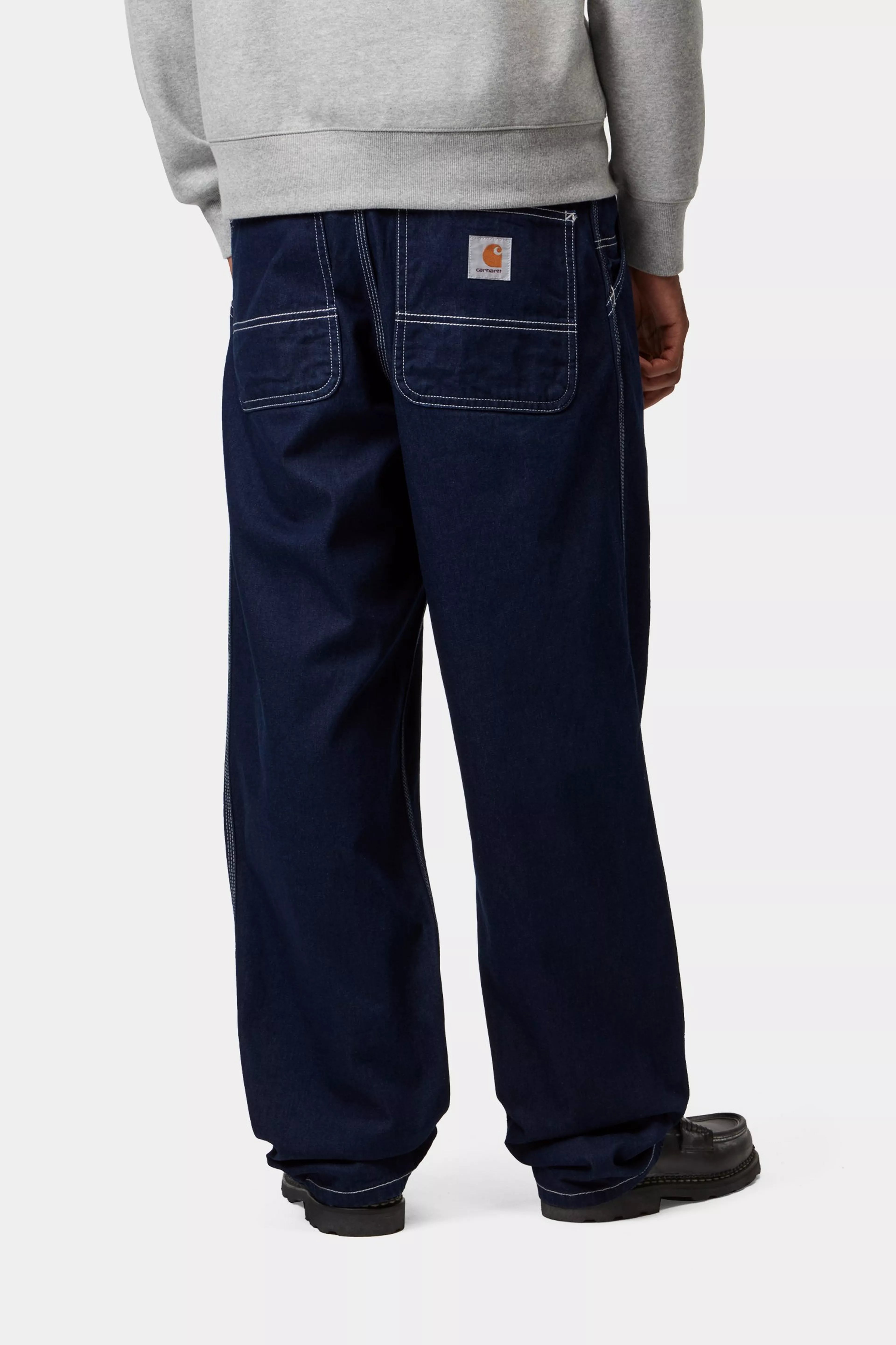 SIMPLE PANT - Blue (one wash)