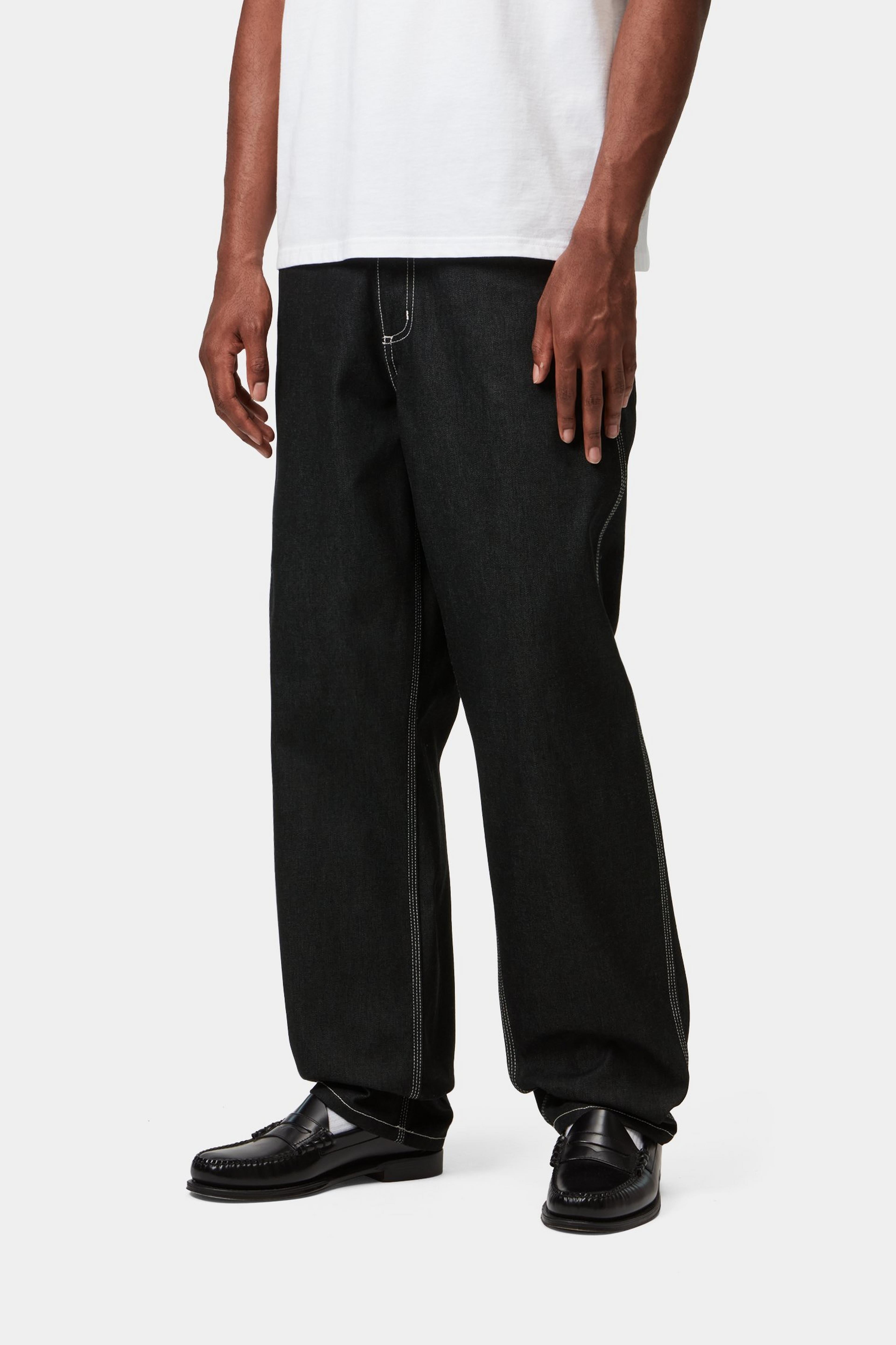 Simple Pant - Black (one wash)