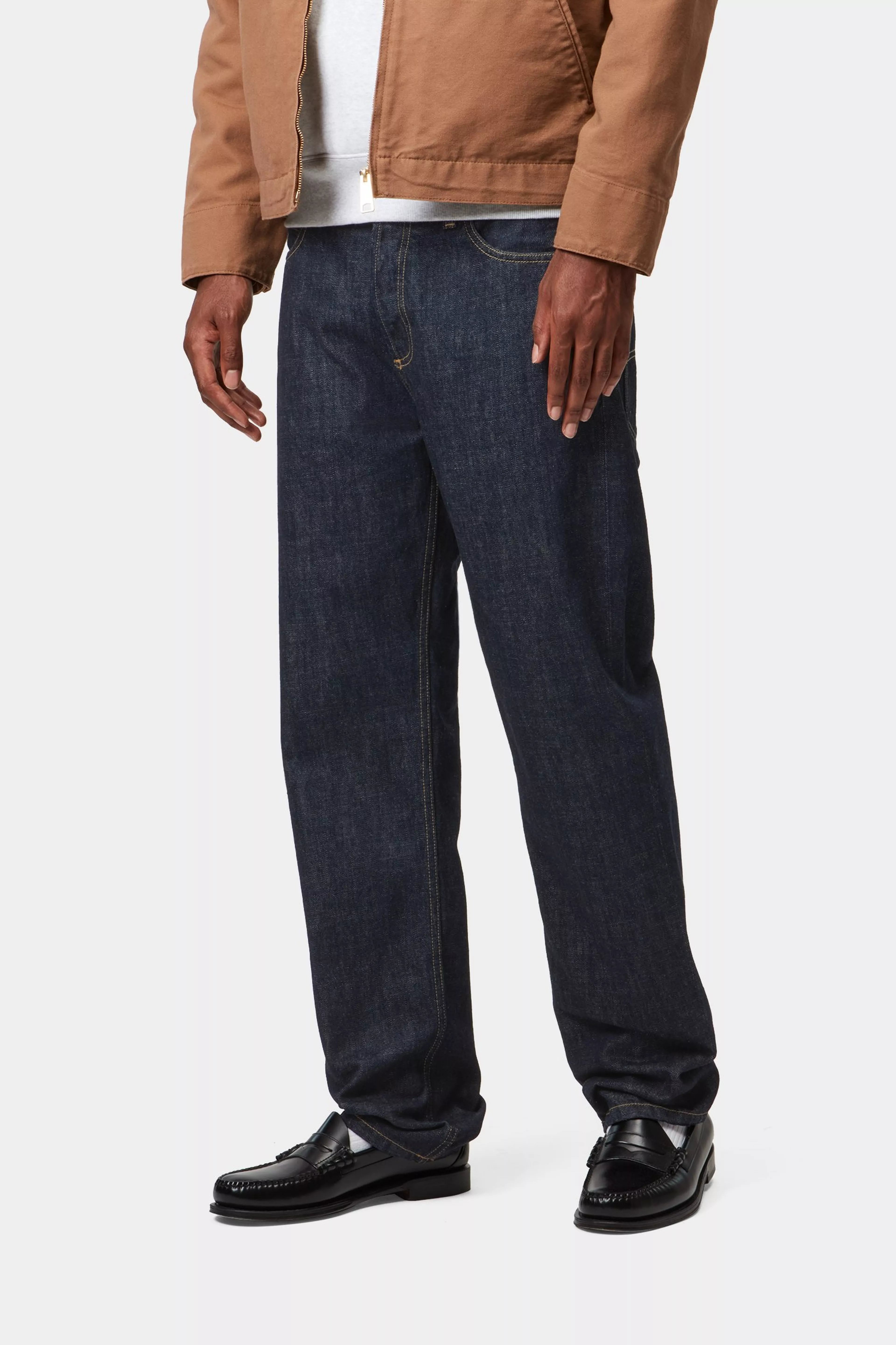 MARLOW PANT - Blue (rinsed)