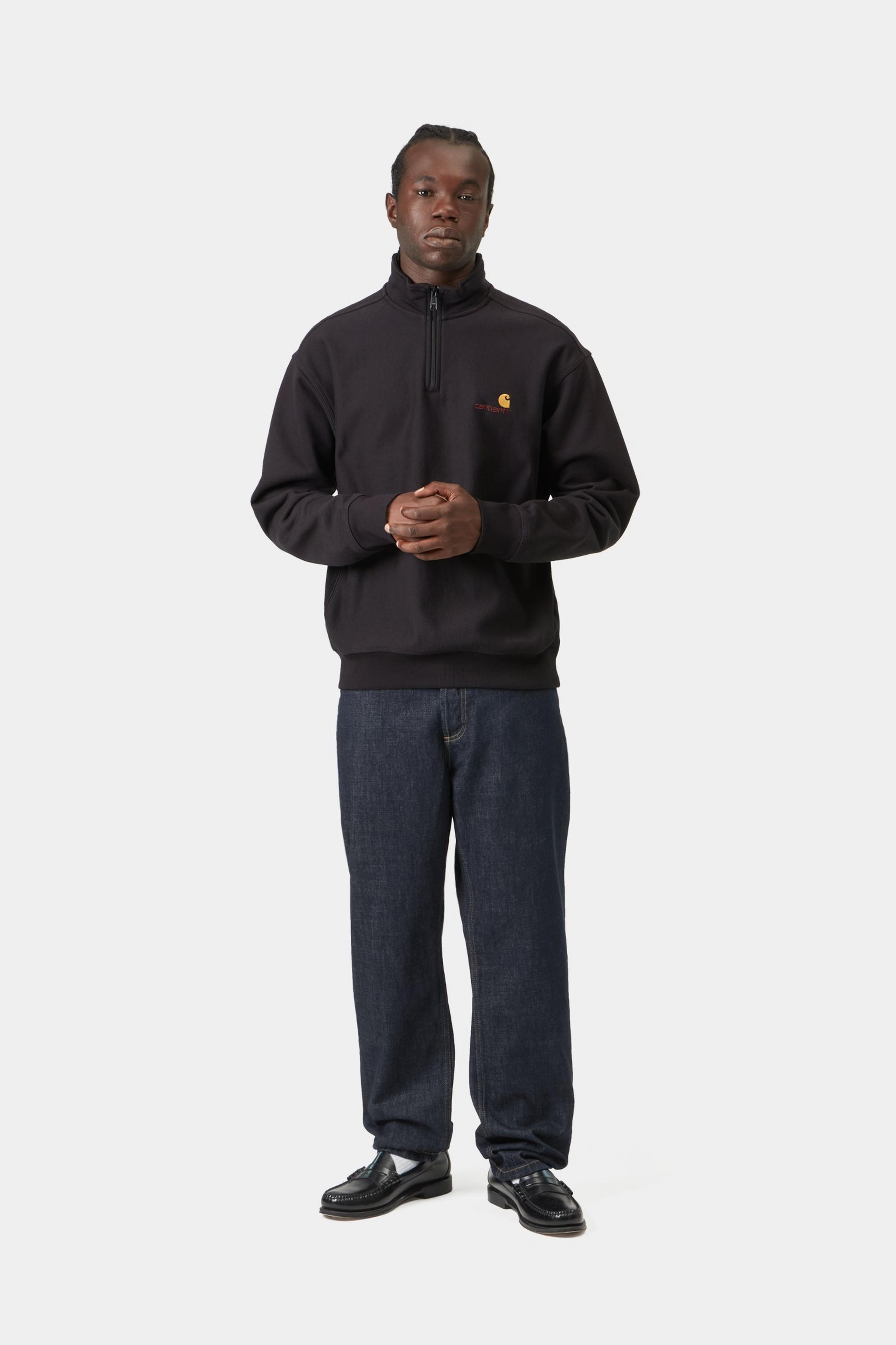 Marlow Pant - Blue, rinsed