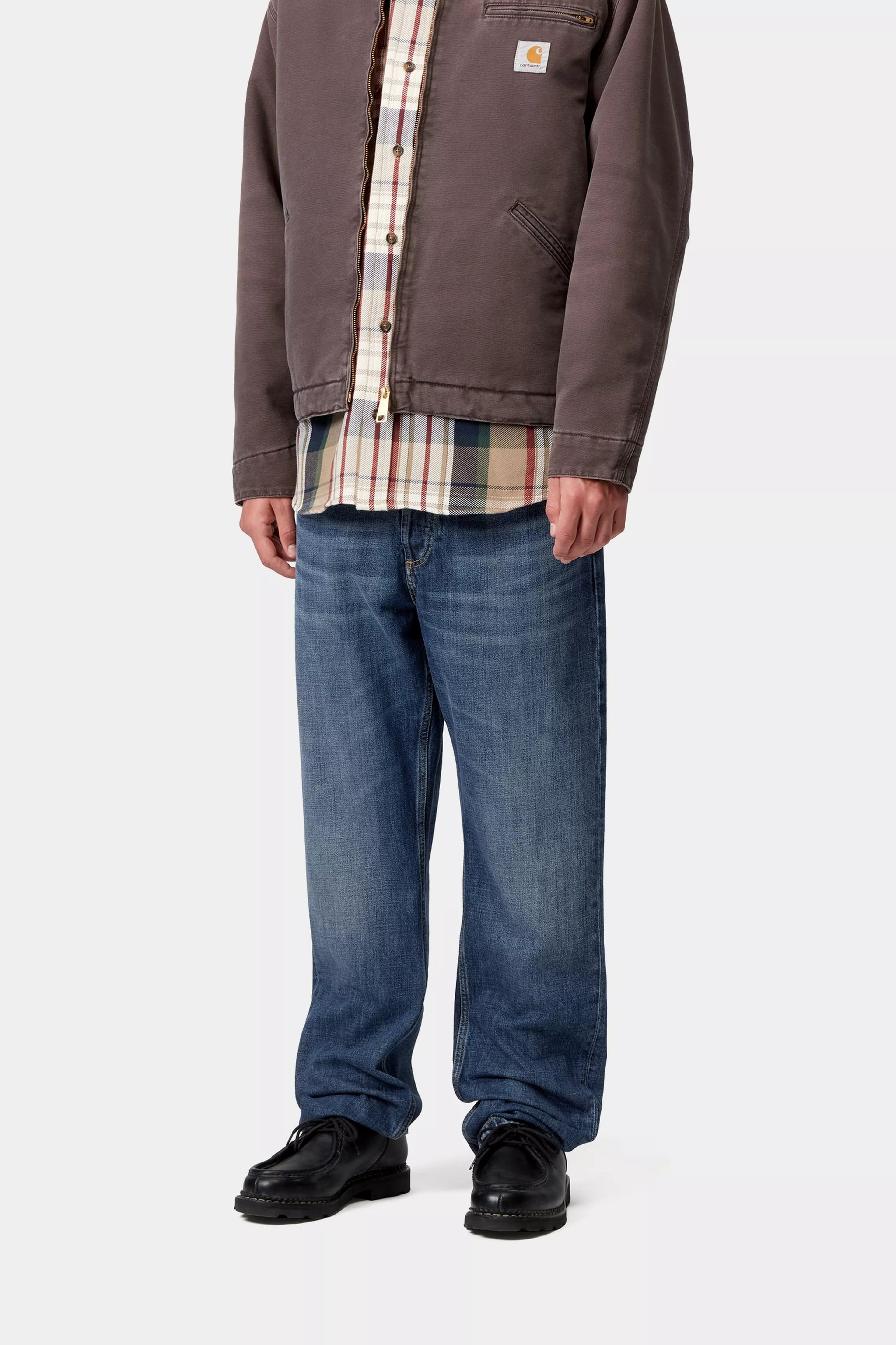 MARLOW PANT - Blue (dark used wash)