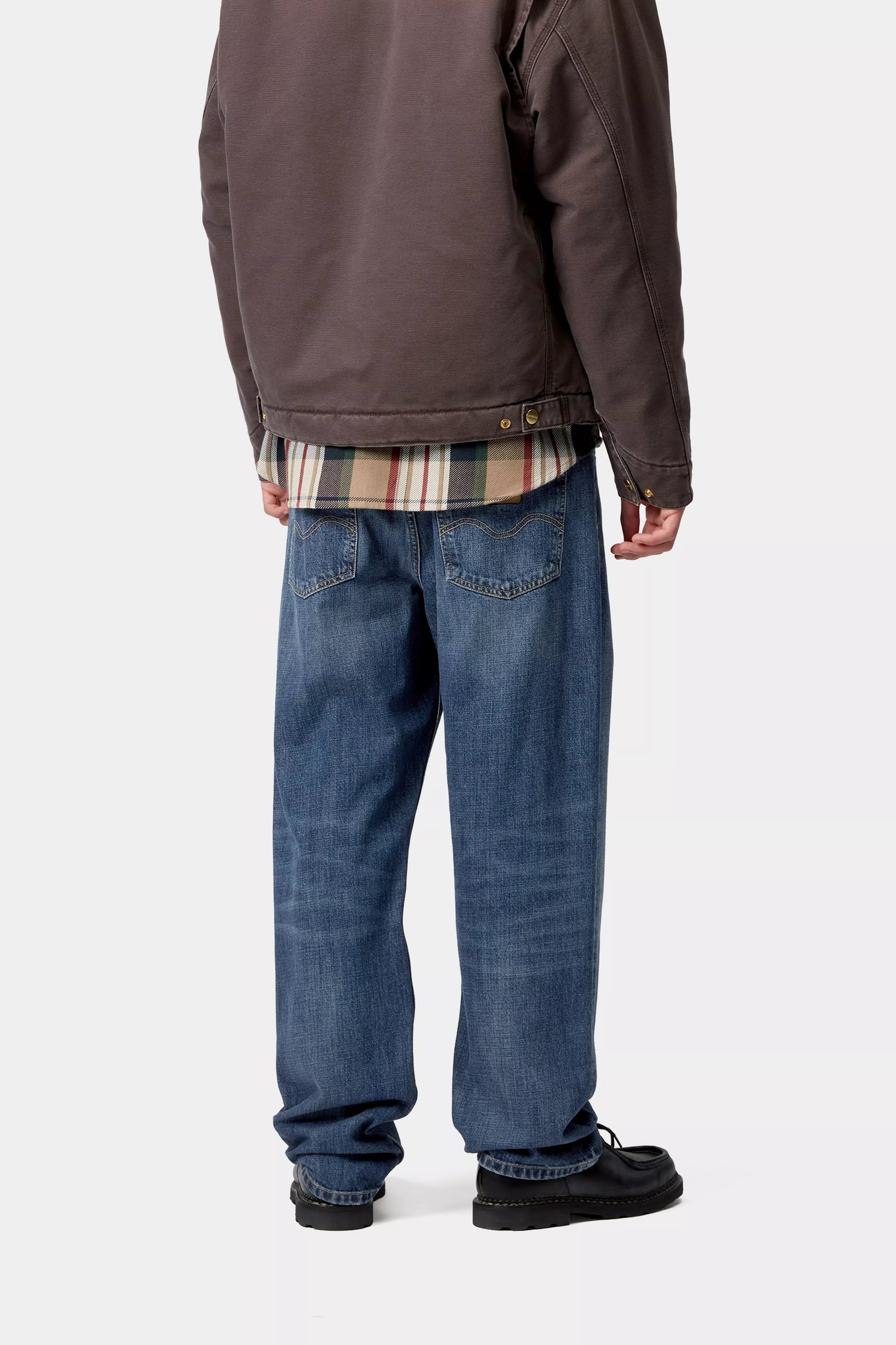 MARLOW PANT - Blue (dark used wash)