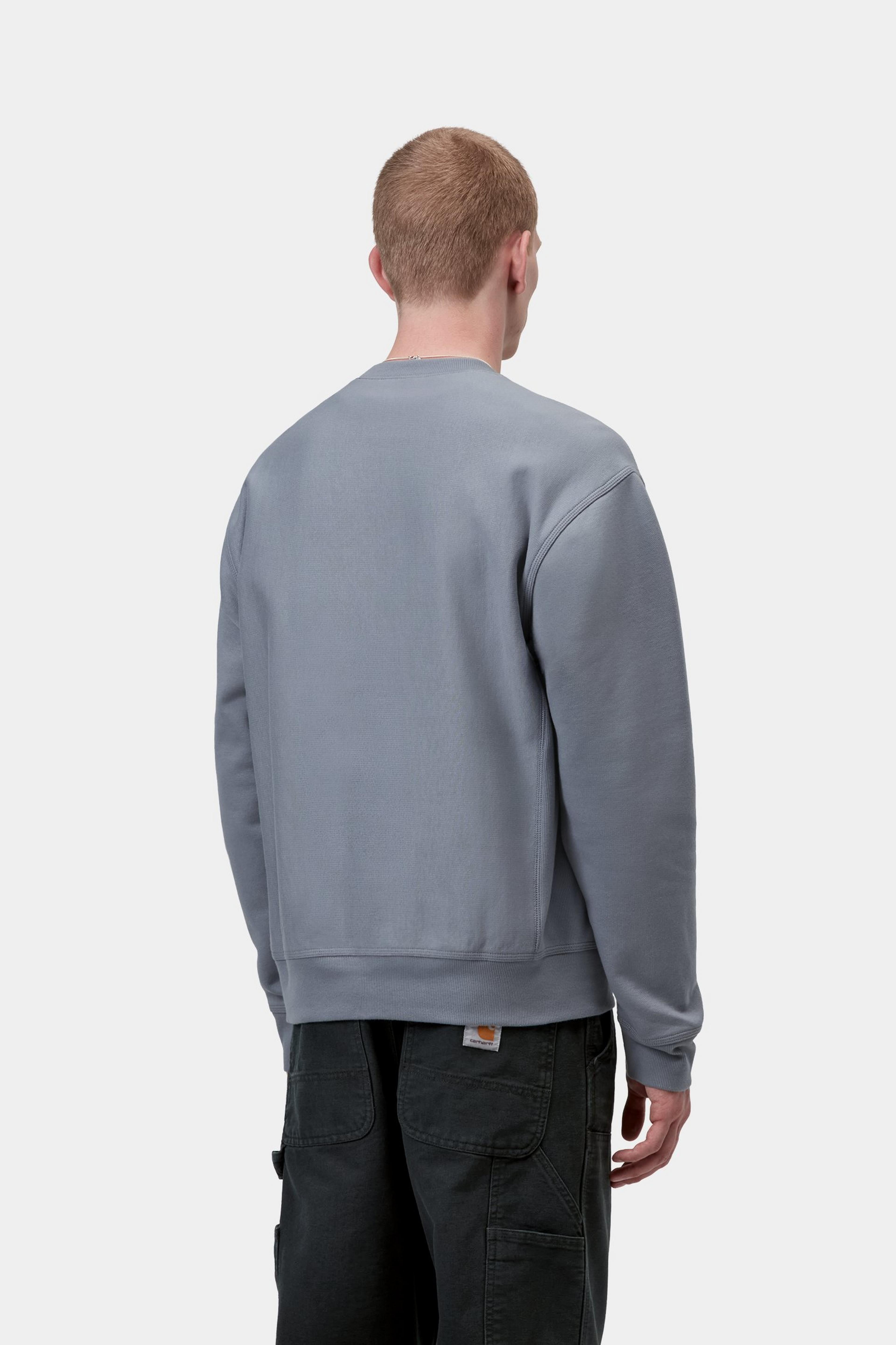 American Script Sweat - Shady Blue