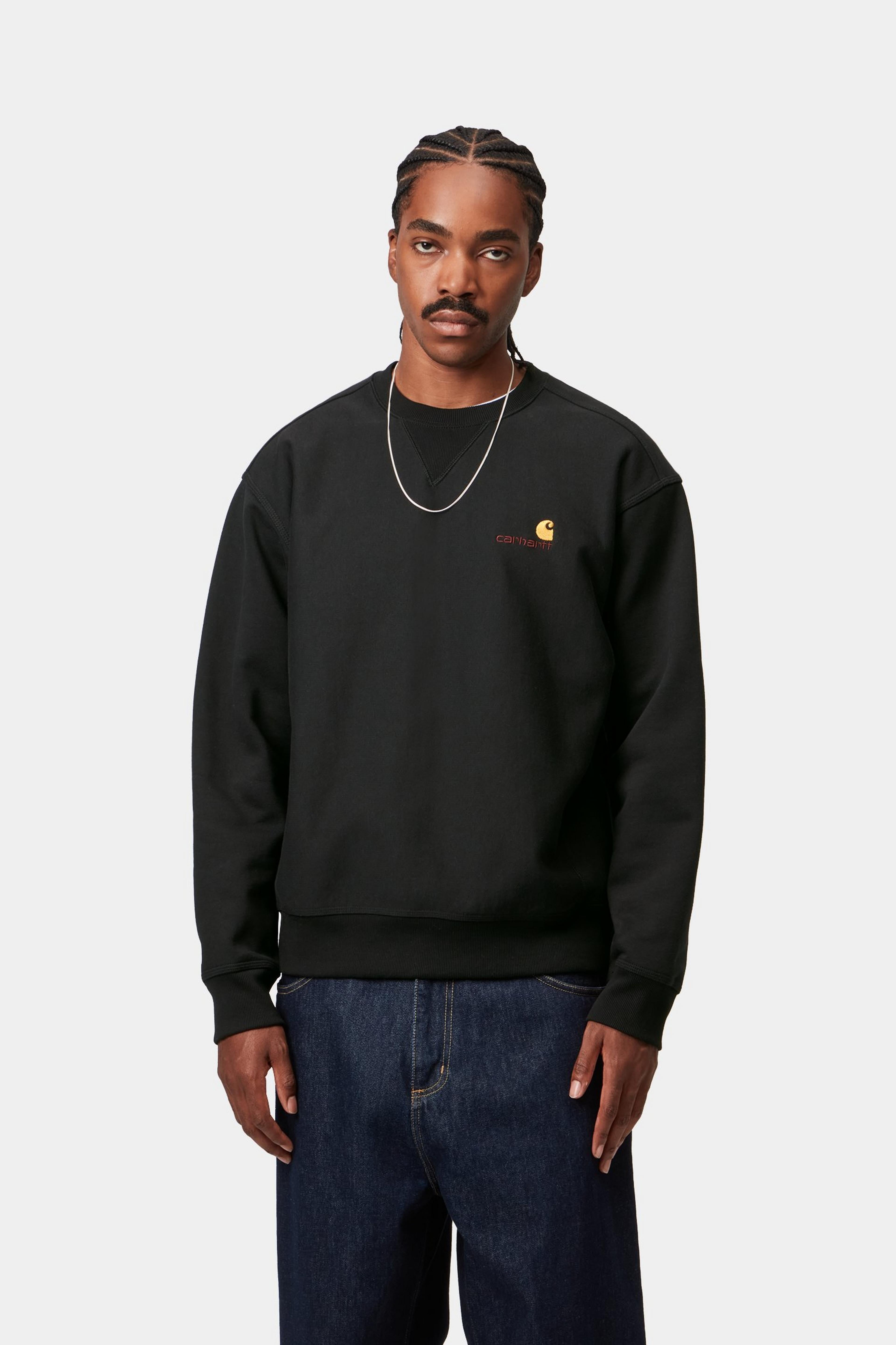 American Script Sweat - Black