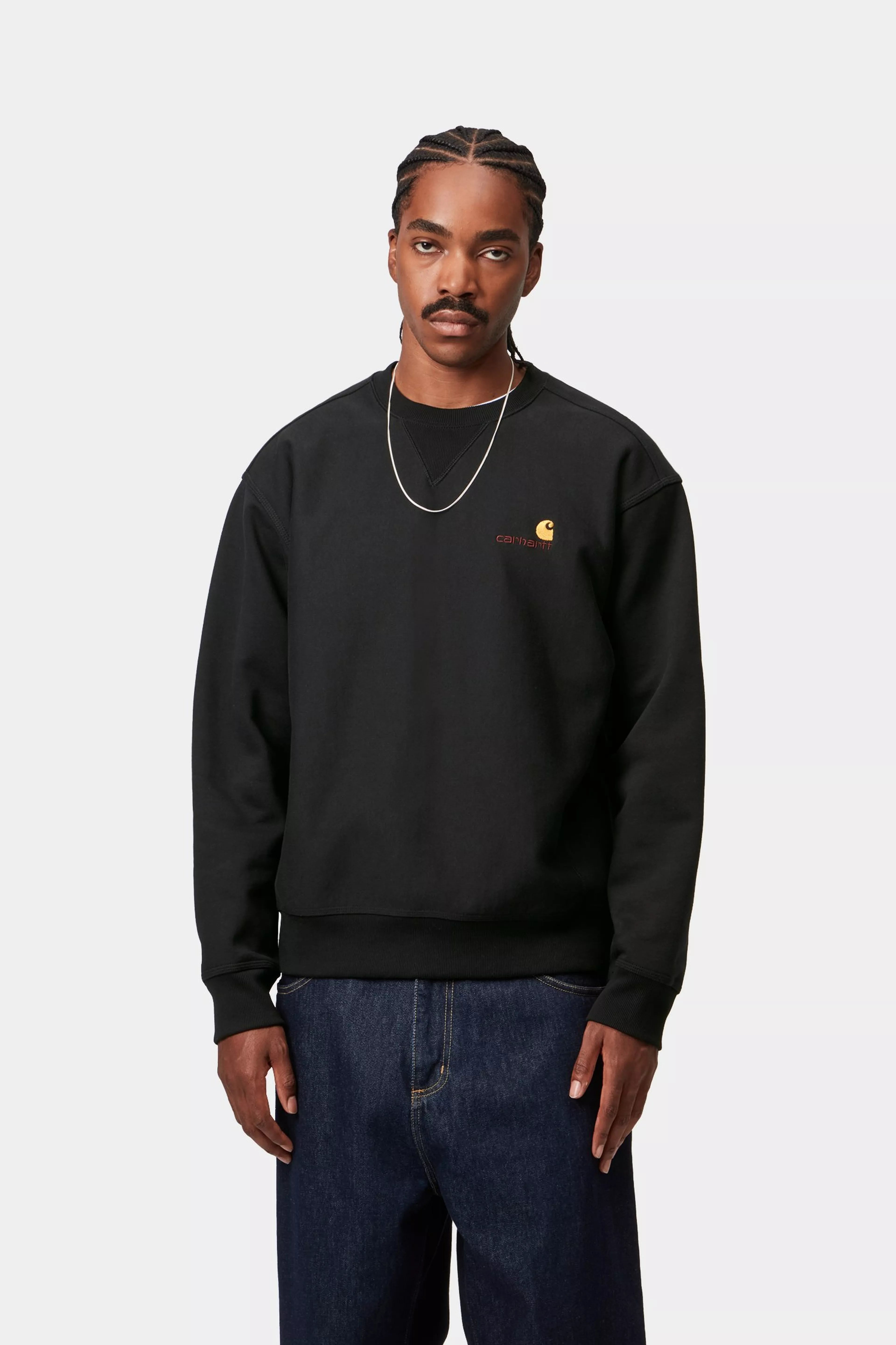 American Script Sweat - Black