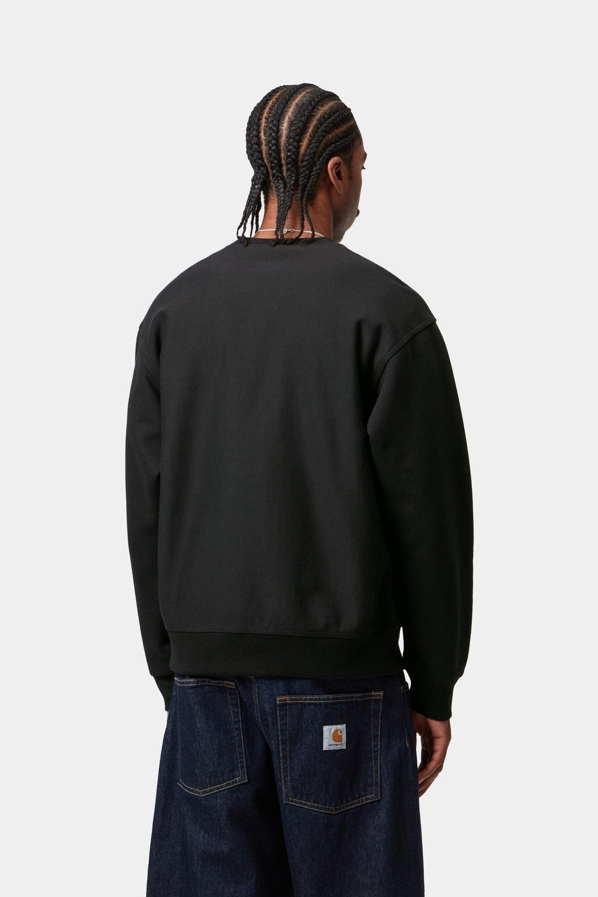 American Script Sweatshirt - Black
