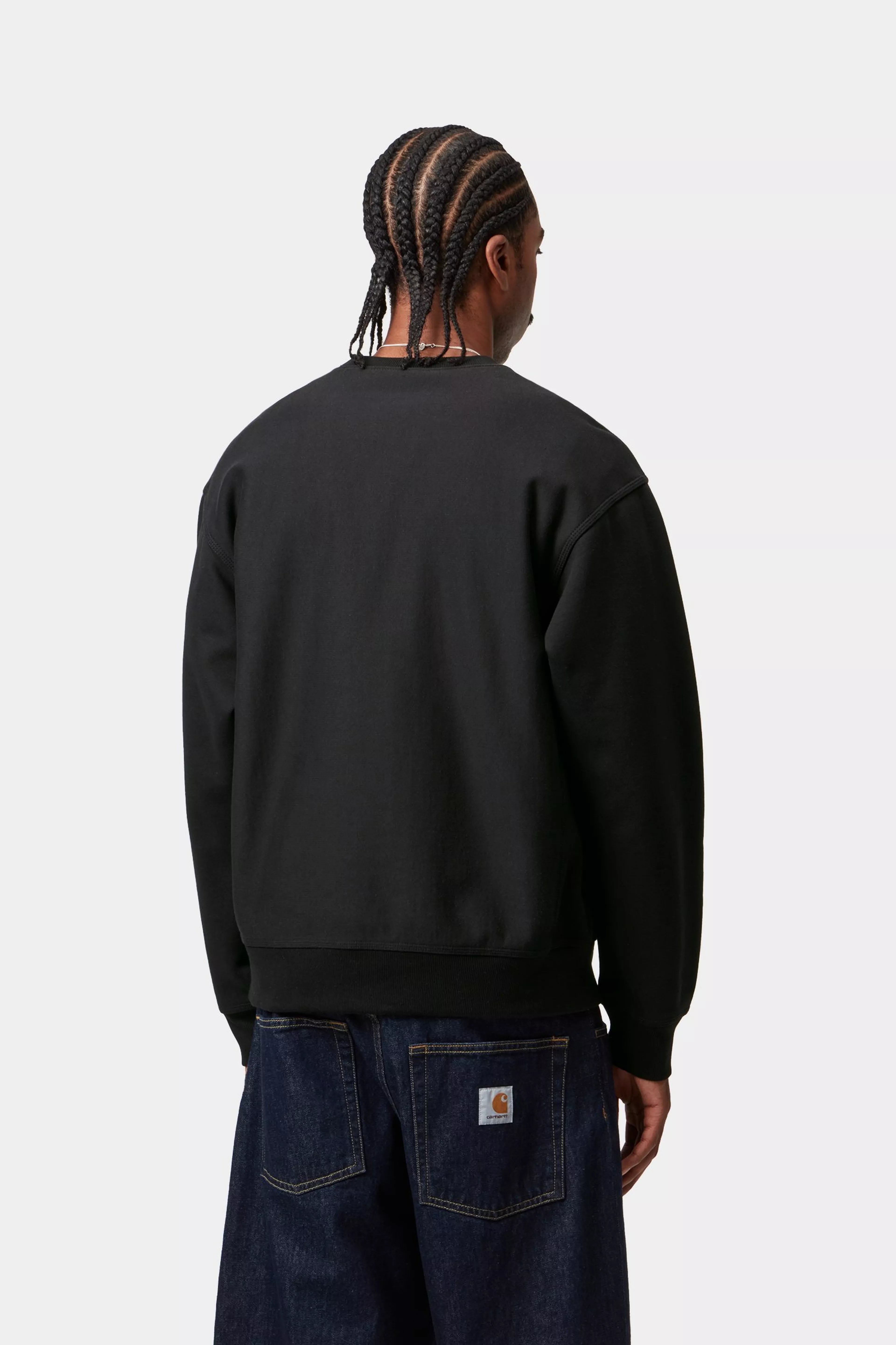 American Script Sweat - Black