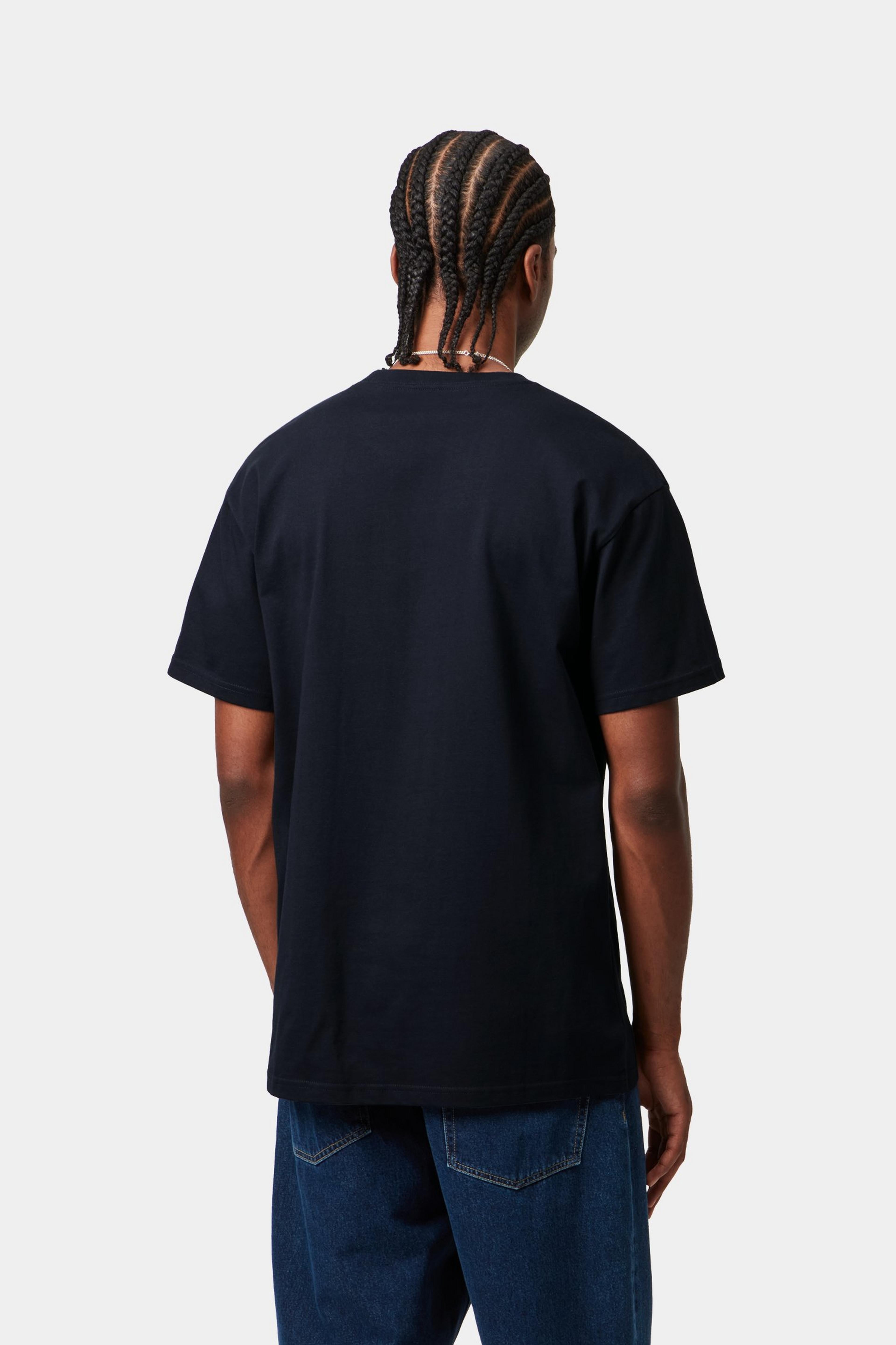 S/S Chase T-Shirt - Dark Navy / Gold