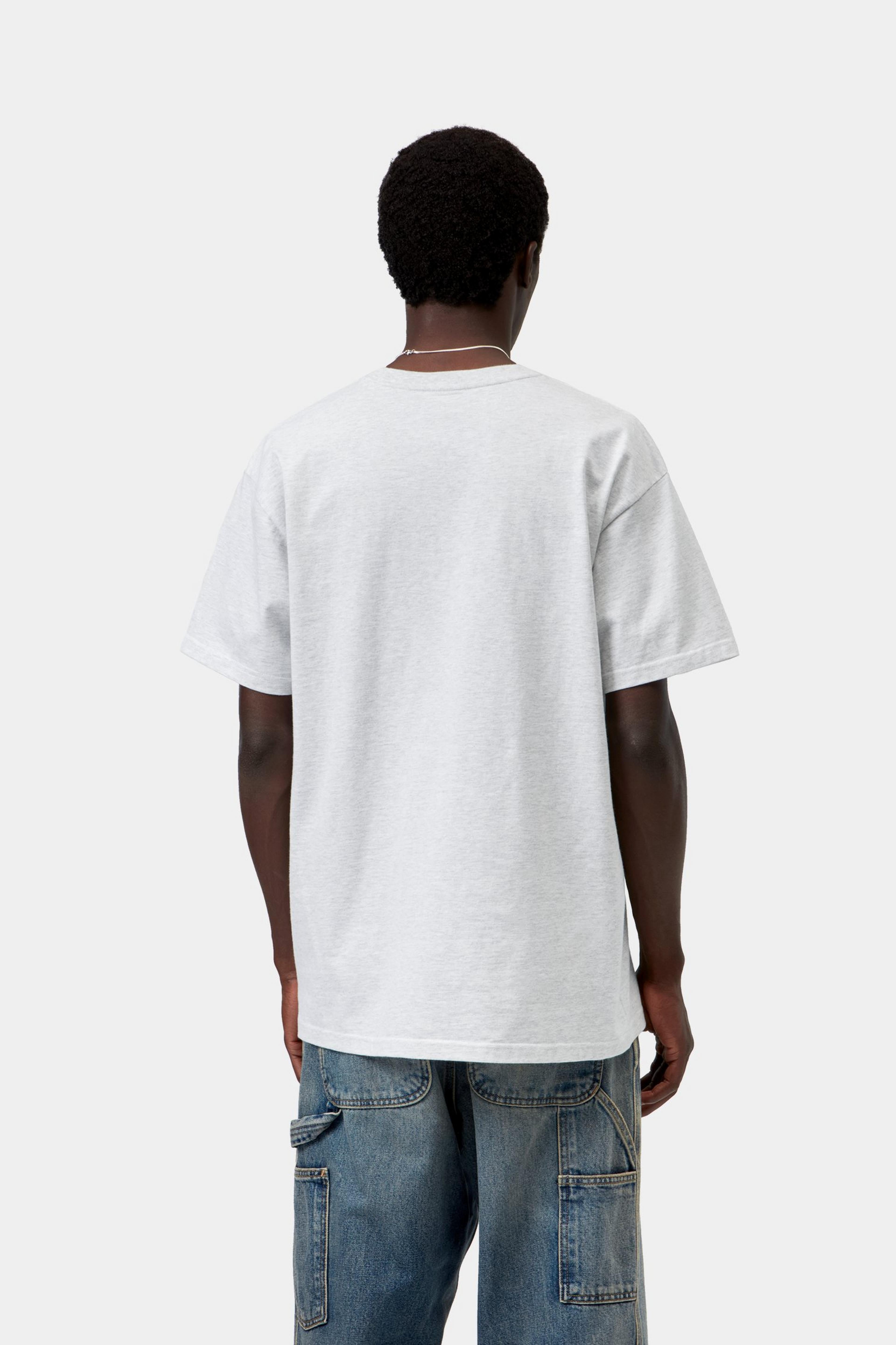 S/S Chase T-Shirt - Ash Heather / Gold