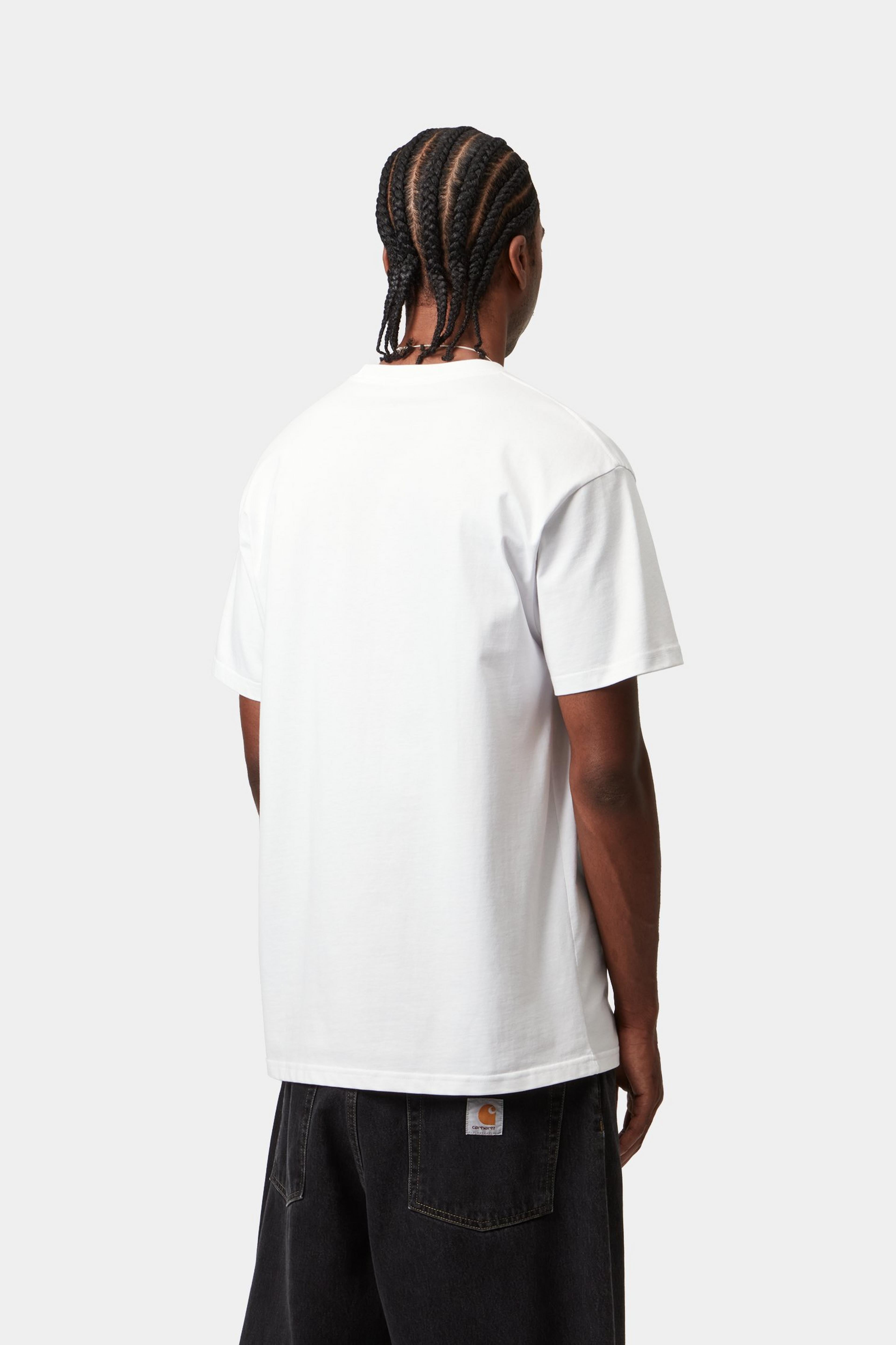 S/S Chase T-Shirt - White / Gold