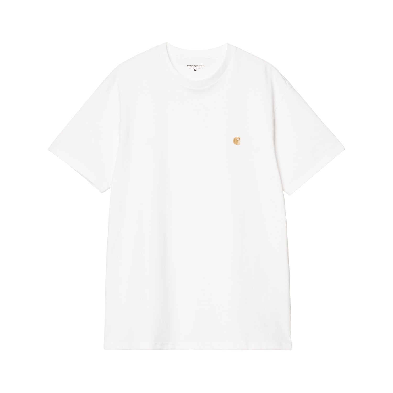 S/S Chase T-Shirt - White / Gold