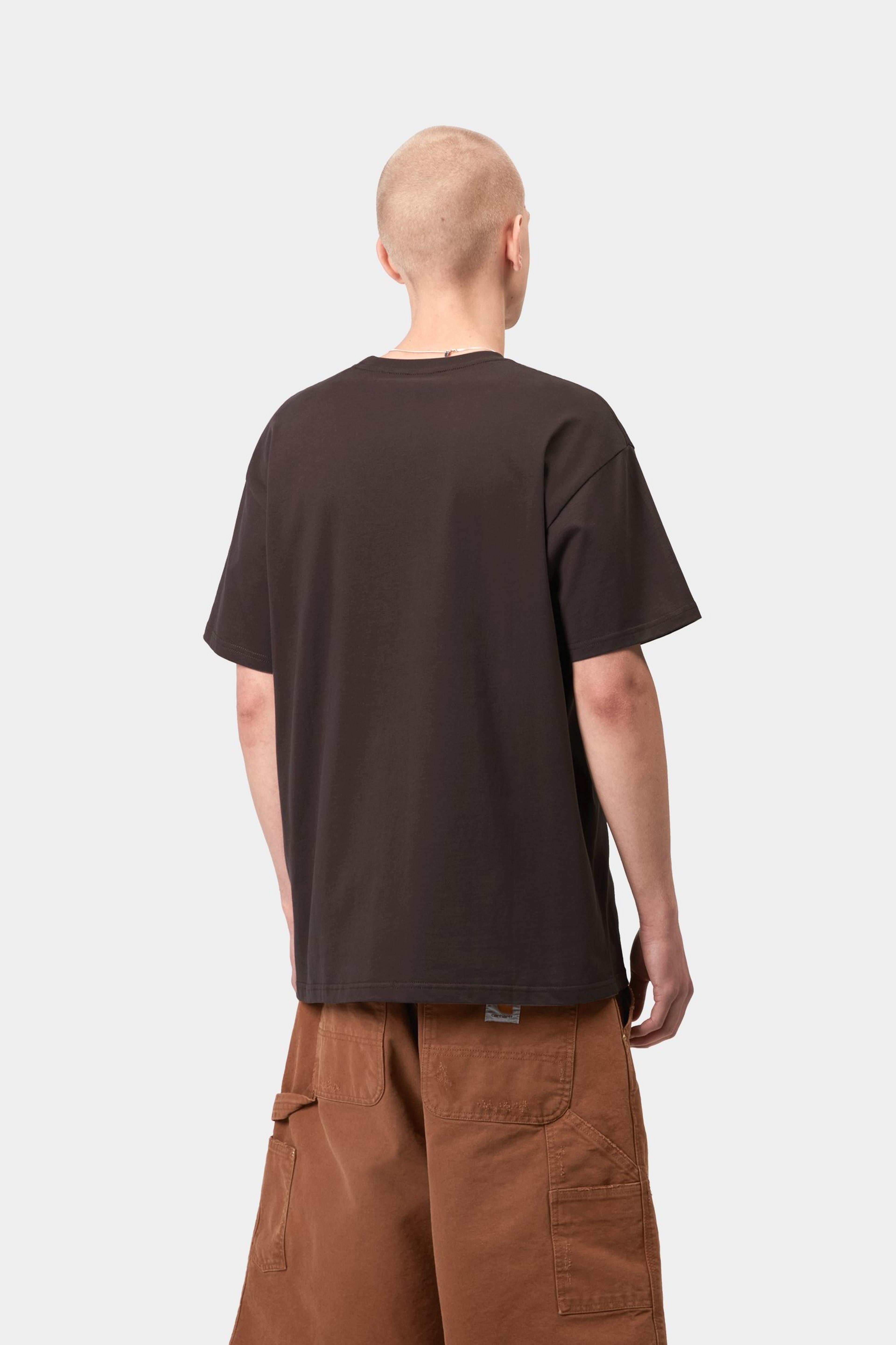S/S Chase T-Shirt - Shale / Gold