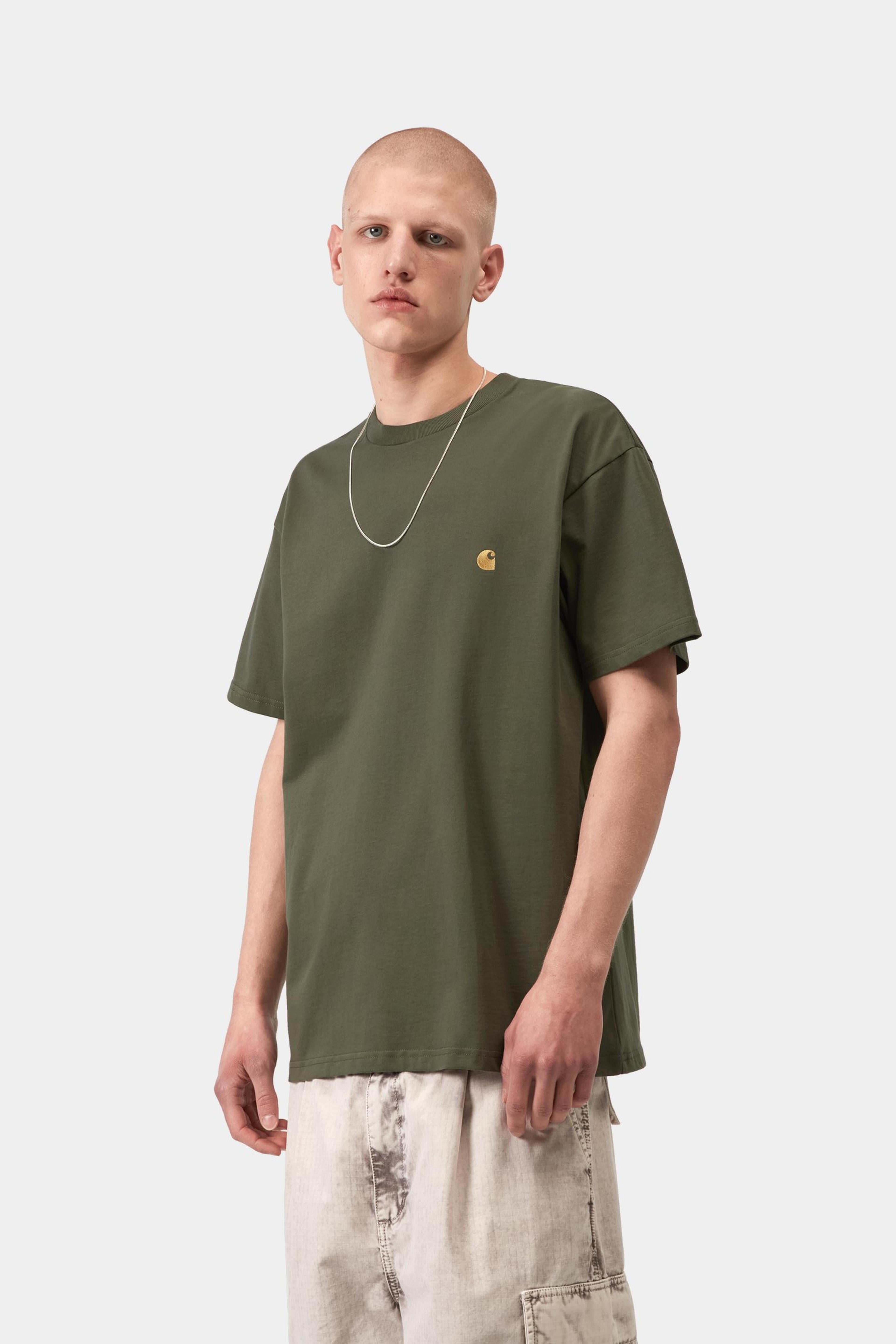 S/S Chase T-Shirt - Leaf / Gold