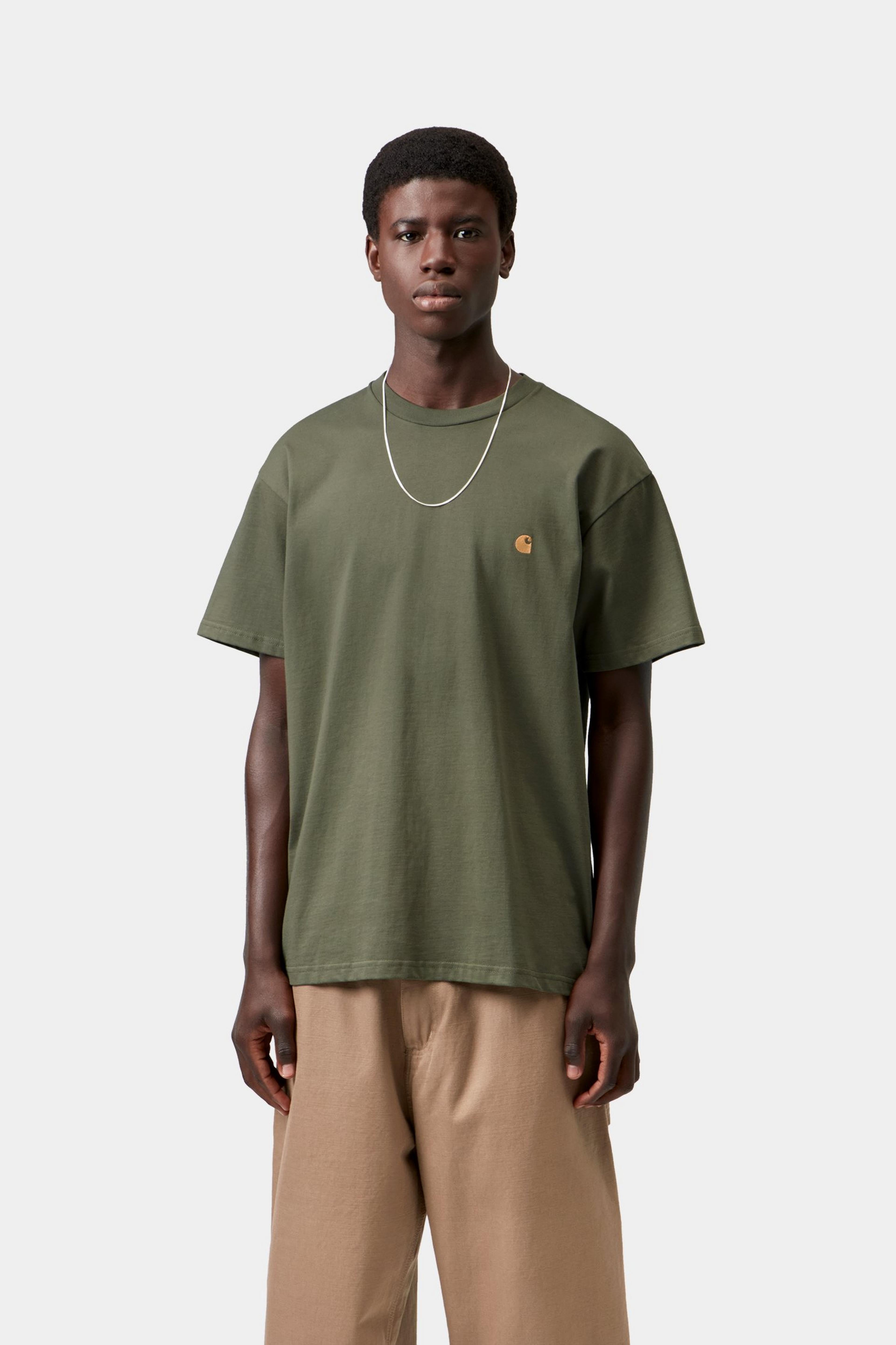 S/S Chase T-Shirt - Leaf / Gold