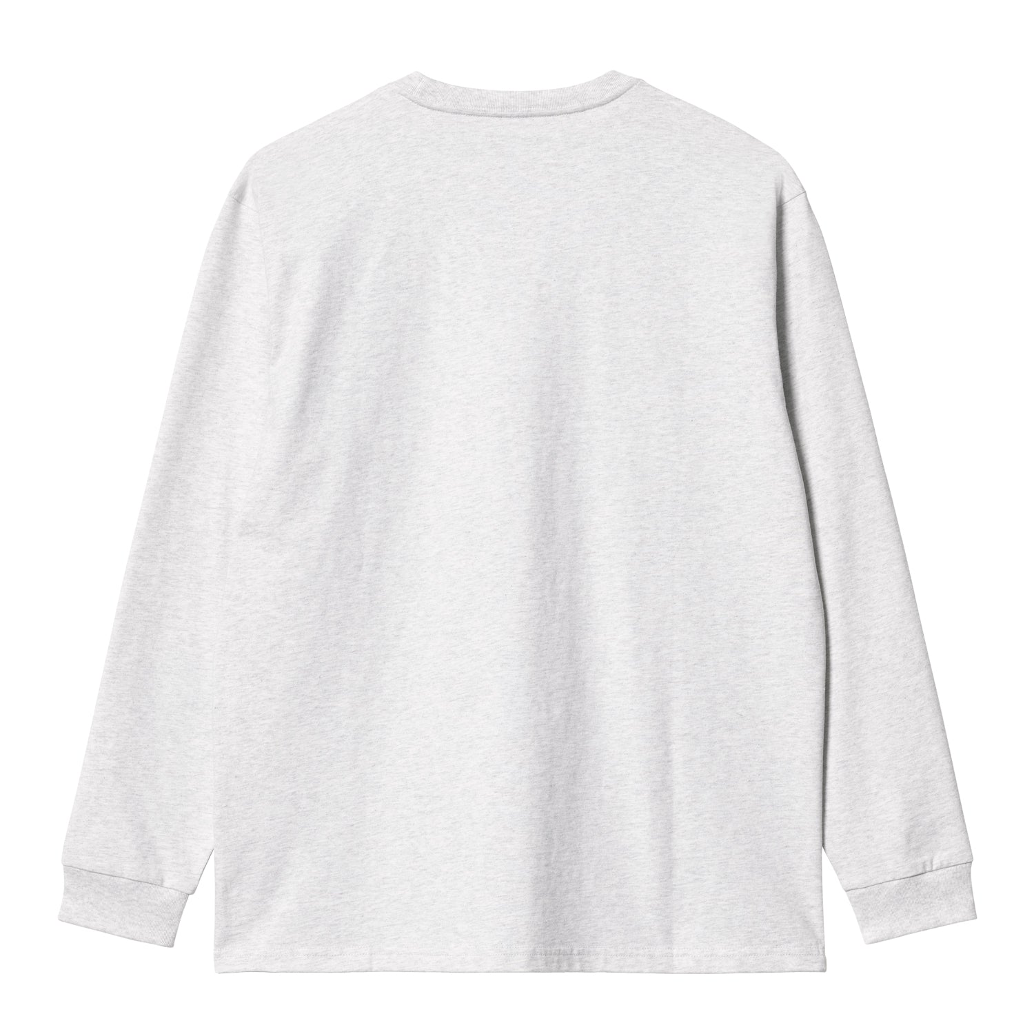 L/S CHASE T-SHIRT - Ash Heather / Gold
