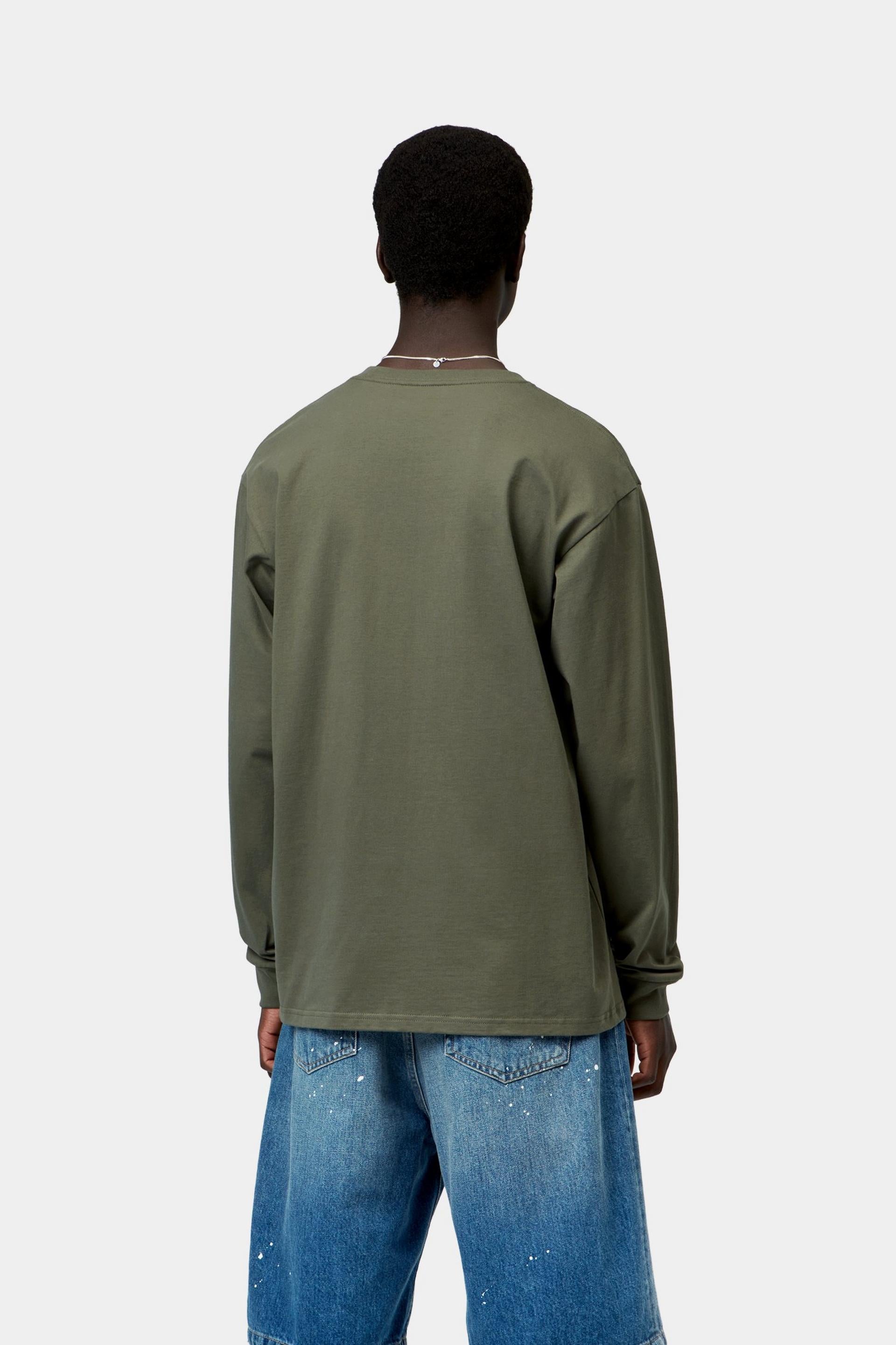 L/S Chase T-Shirt - Leaf / Gold