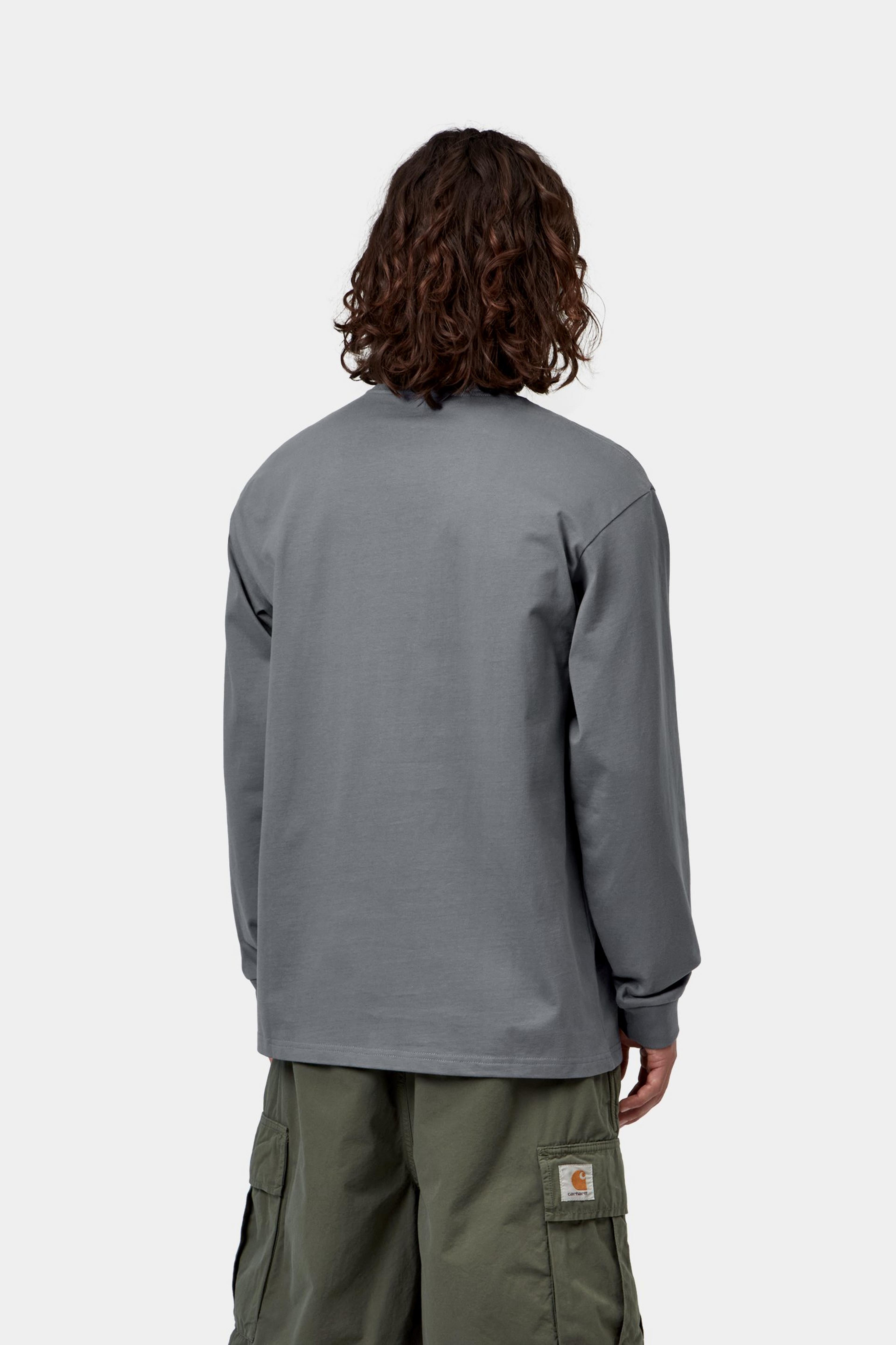 L/S Chase T-Shirt - Styx / Gold