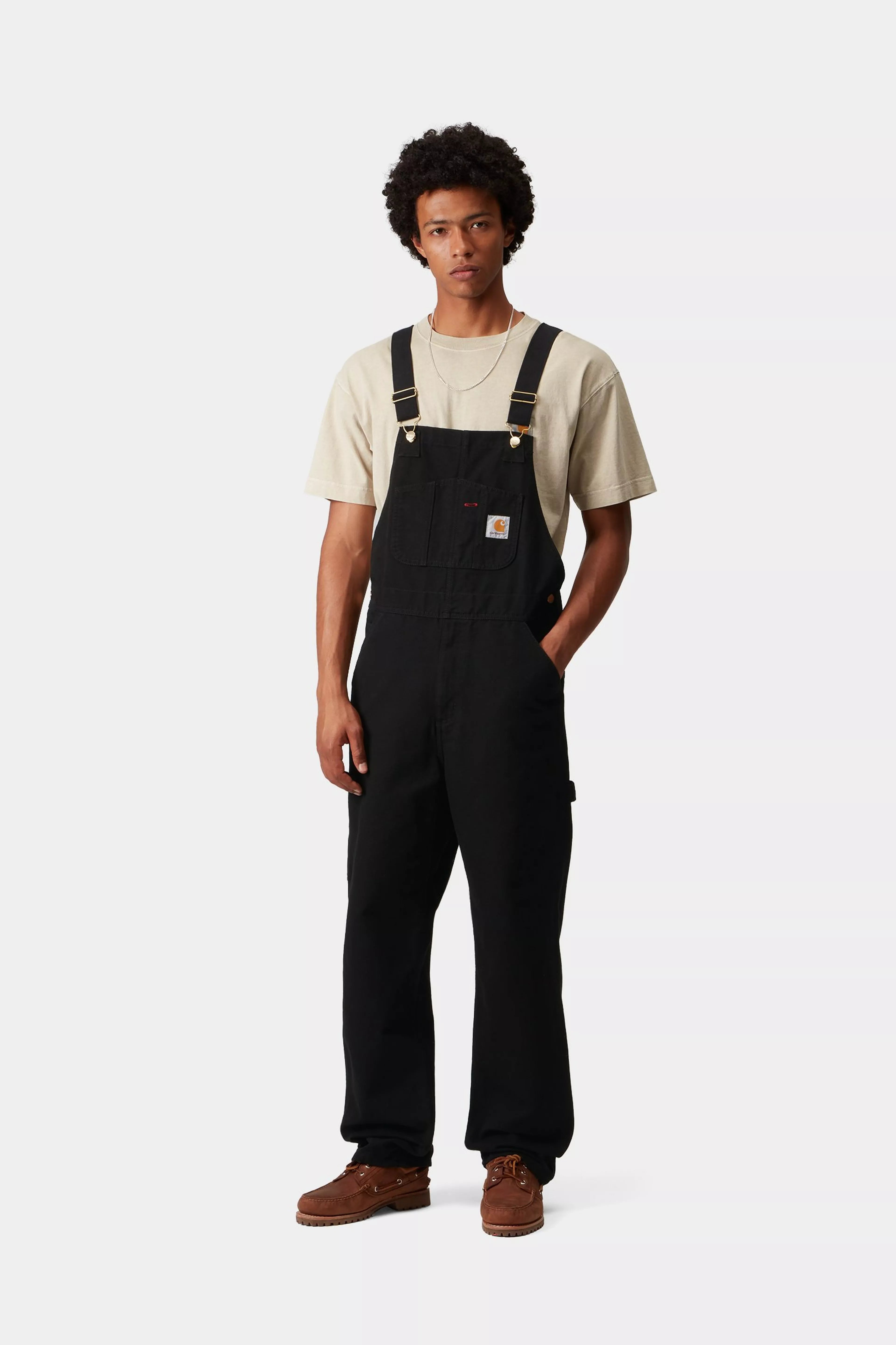 BIB OVERALL - Black (rinsed)