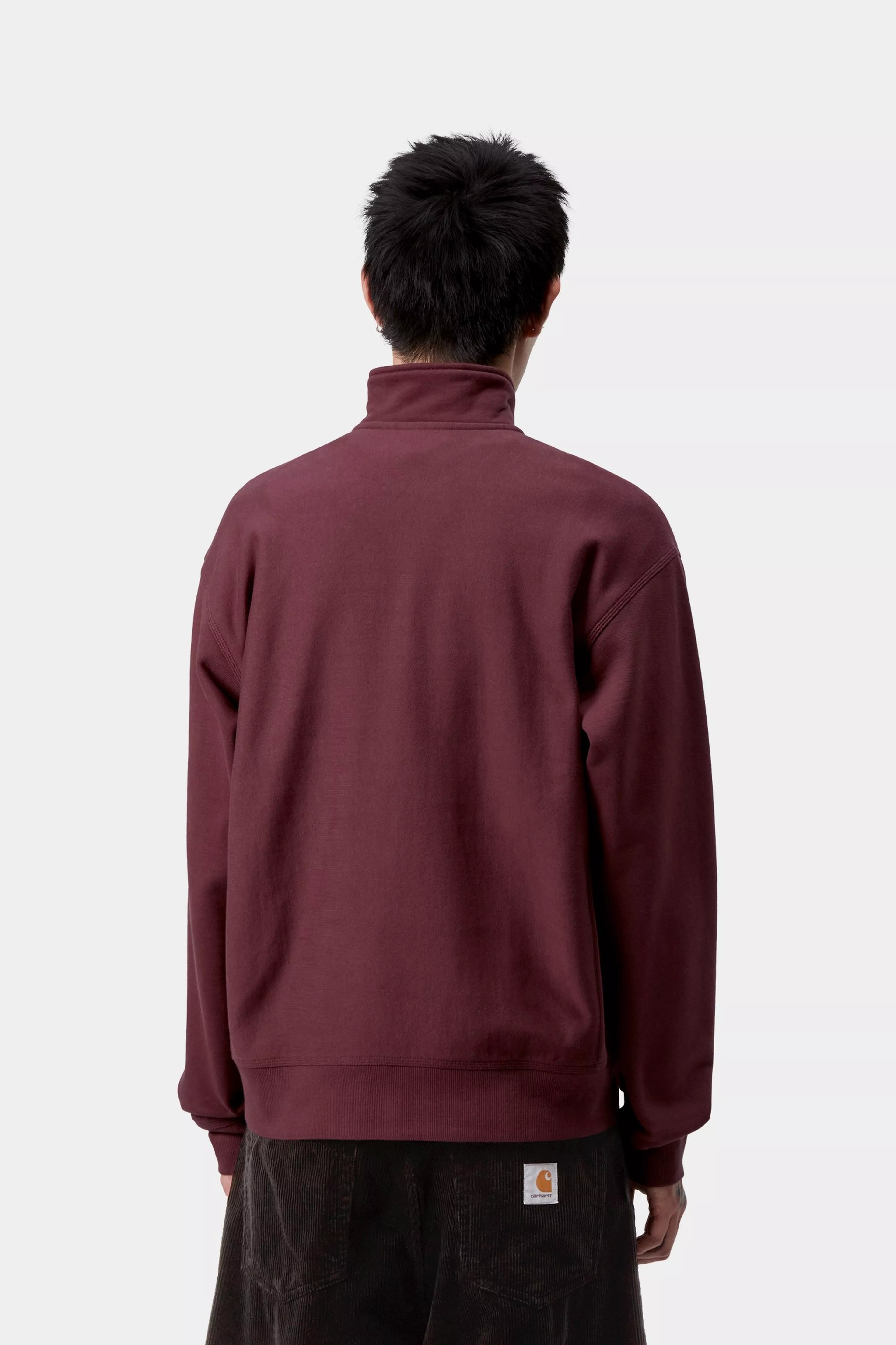 HALF ZIP AMERICAN SCRIPT SWEAT - Rondo