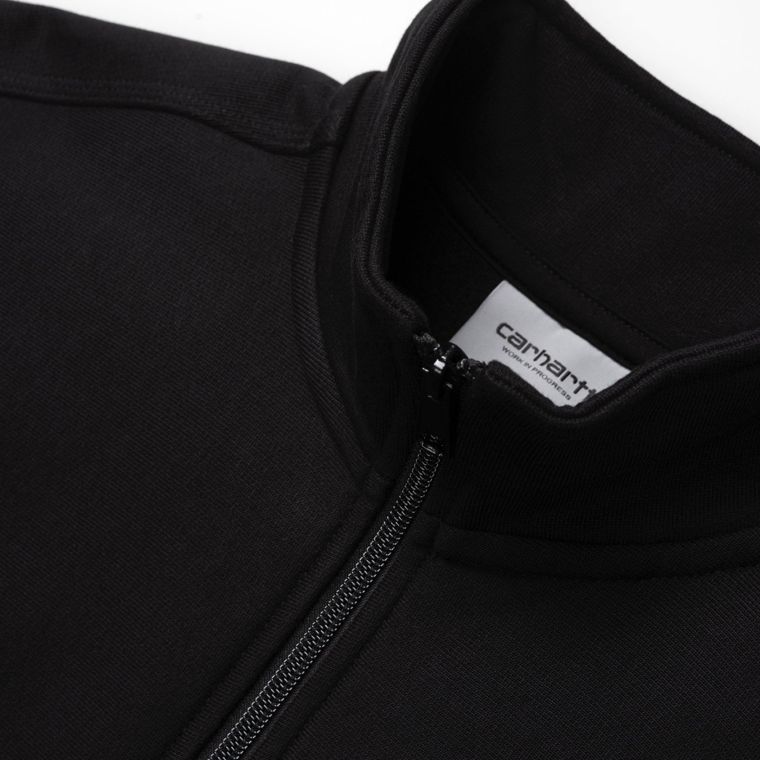 Half Zip American Script Sweat - Black