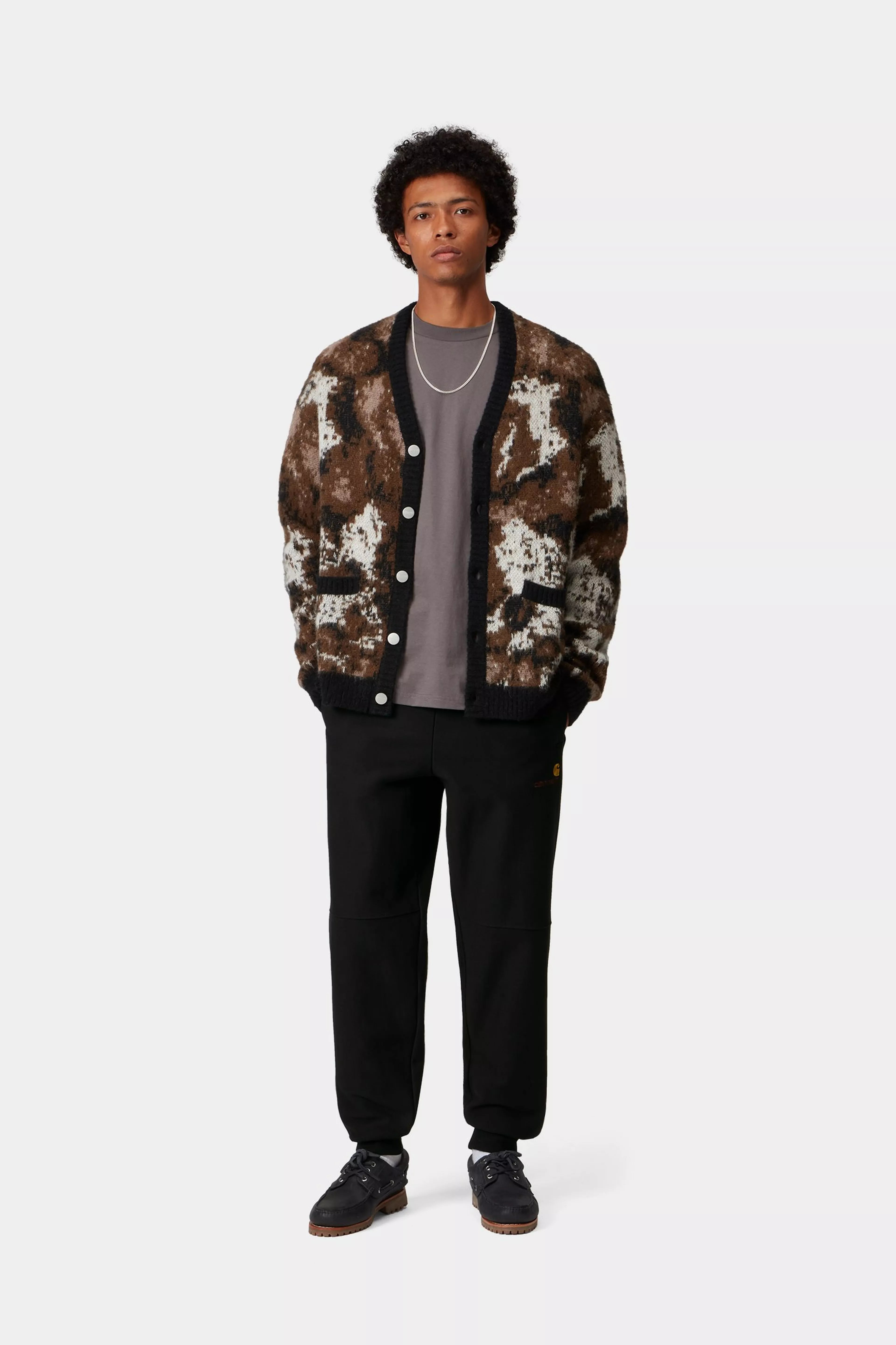 AMERICAN SCRIPT JOGGING PANT - Black