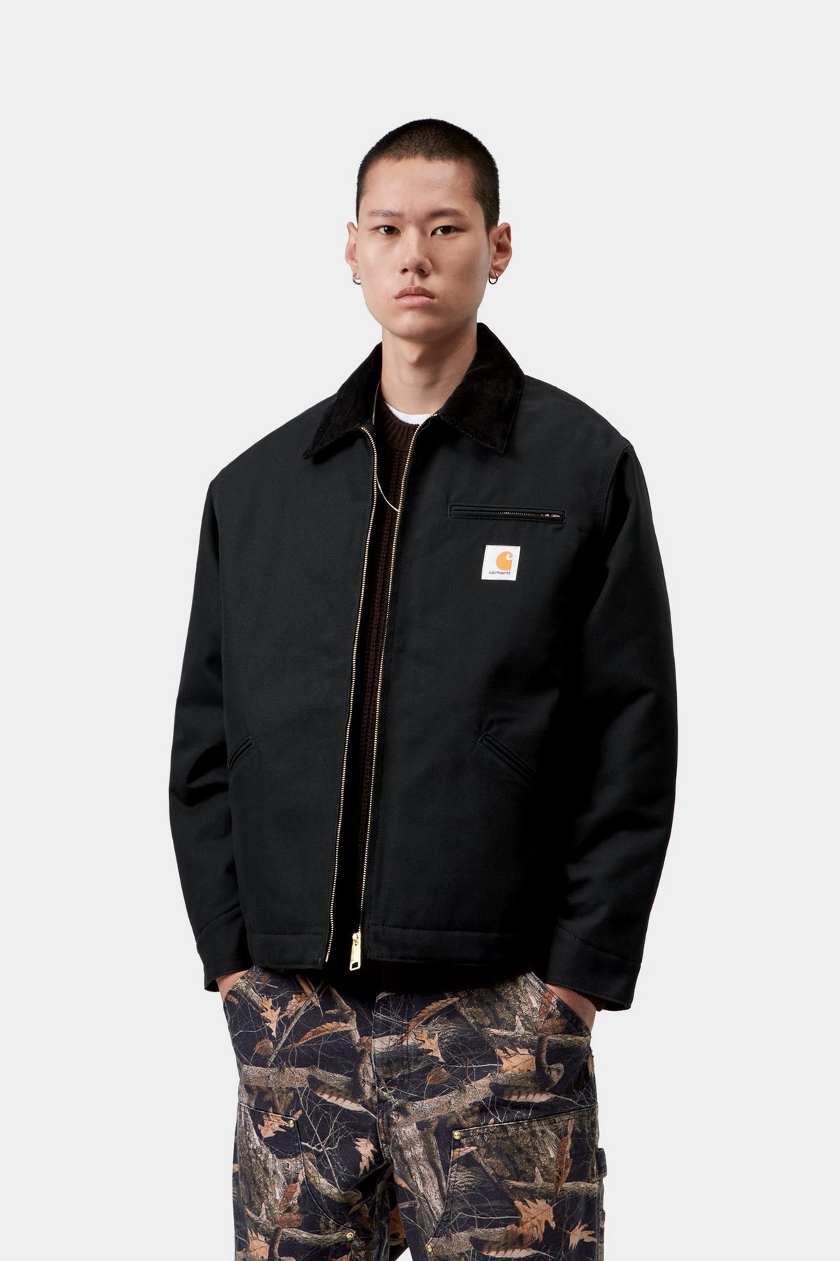 OG Detroit Jacket - Black / Black rigid