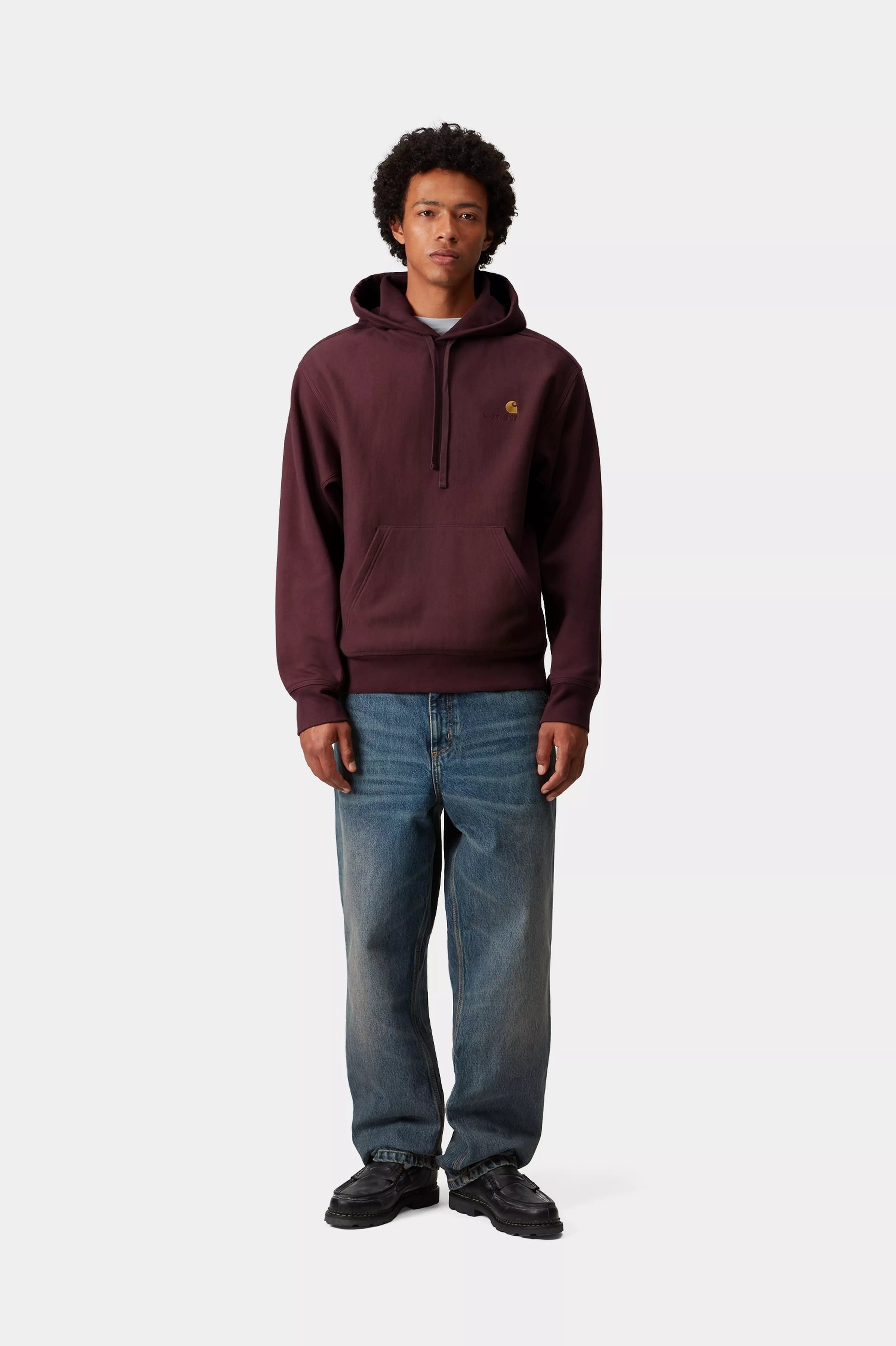 HOODED AMERICAN SCRIPT SWEAT - Rondo