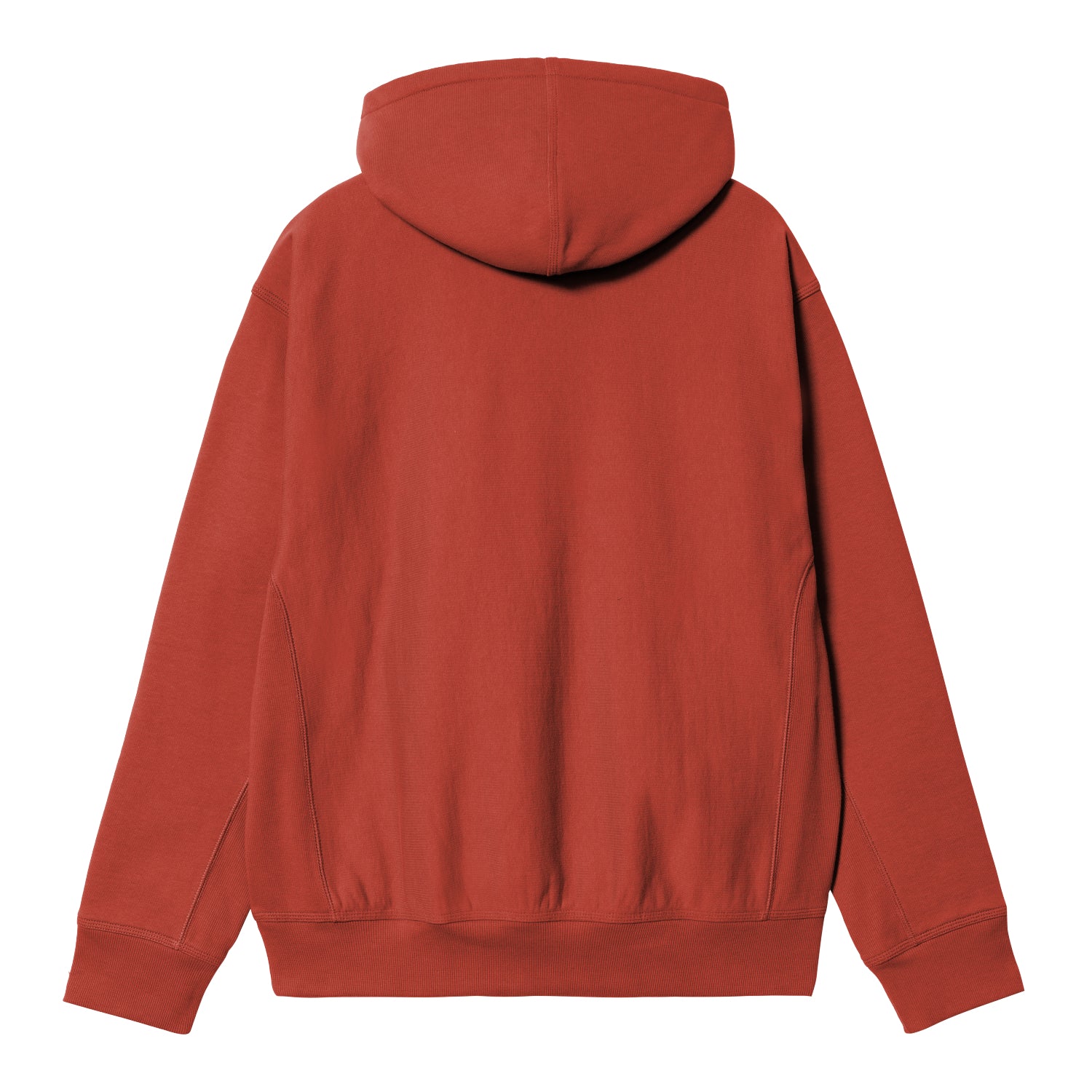 Hooded American Script Sweat - Oxide Red