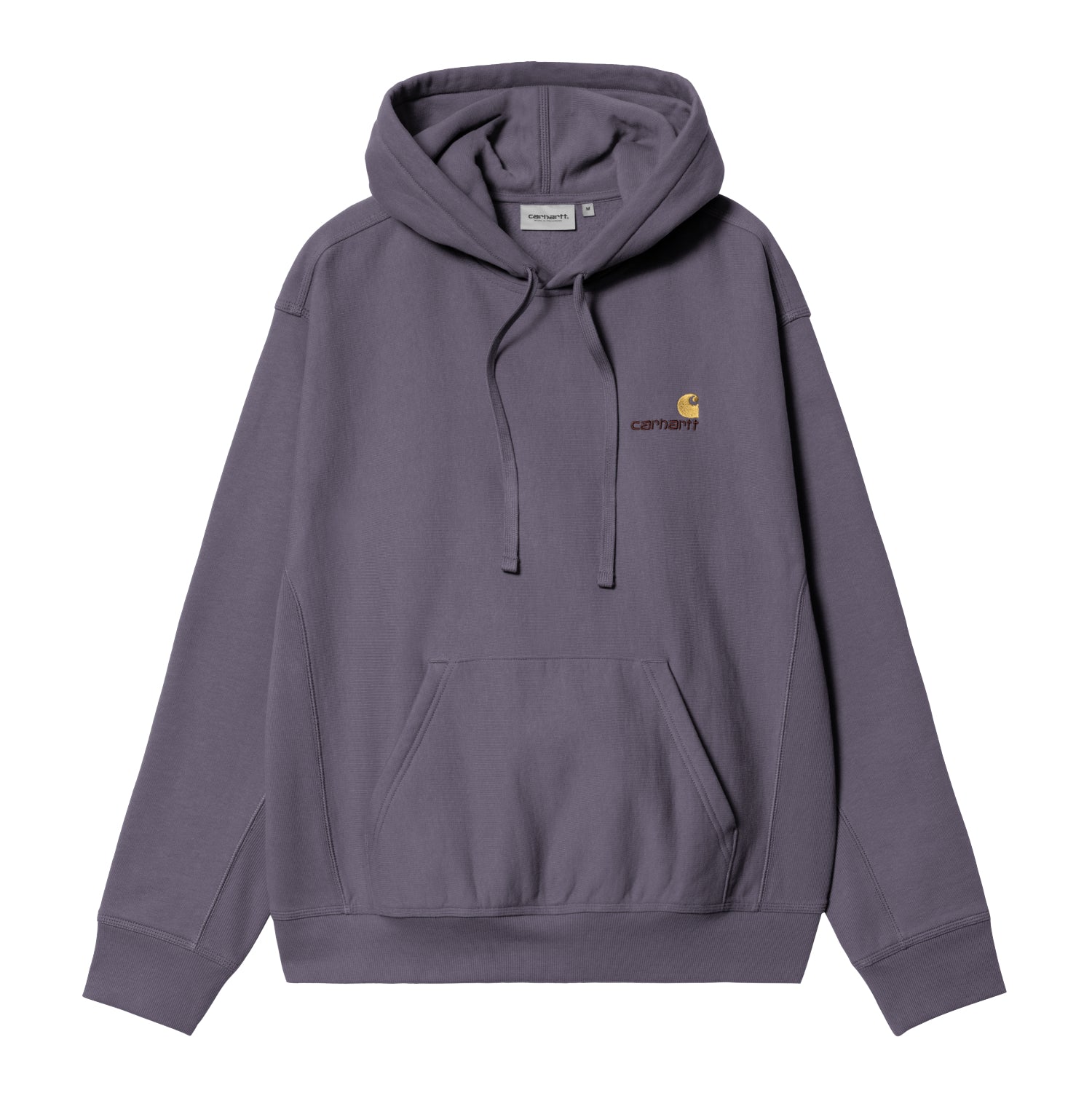 Hooded American Script Sweat - Shady Purple