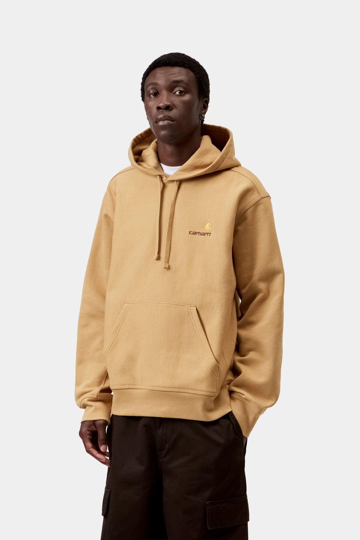Hooded American Script Sweatshirt - WIP Dusty H