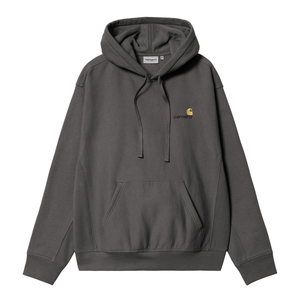 Hooded American Script Sweatshirt - Graphite
