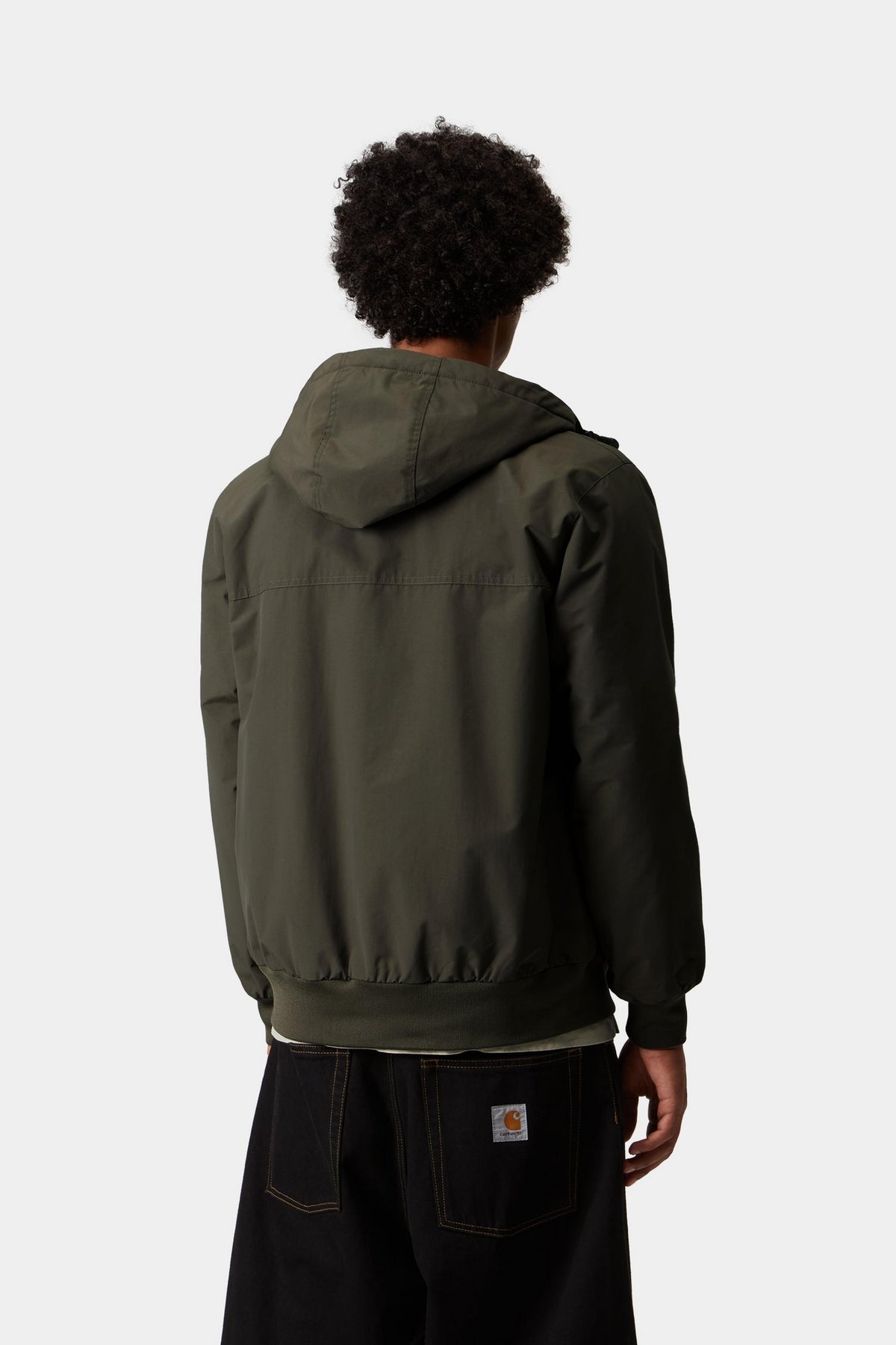 Hooded Sail Jacket - Cypress / Black