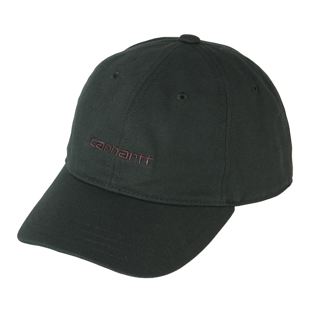 Canvas Script Cap - Dark Scarab / Palisander