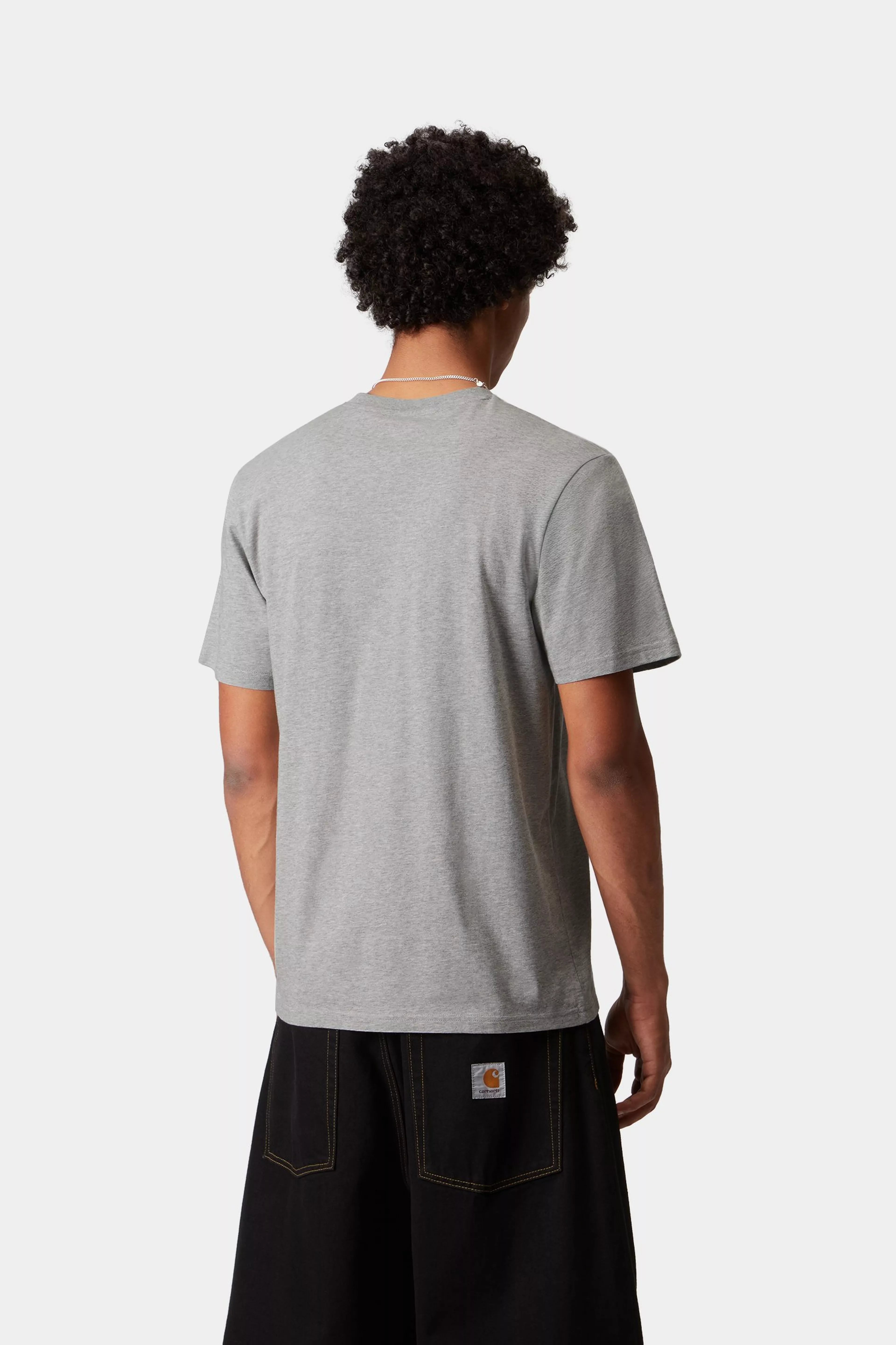 Standard Crew Neck T-Shirt - Grey Heather + Grey Heather