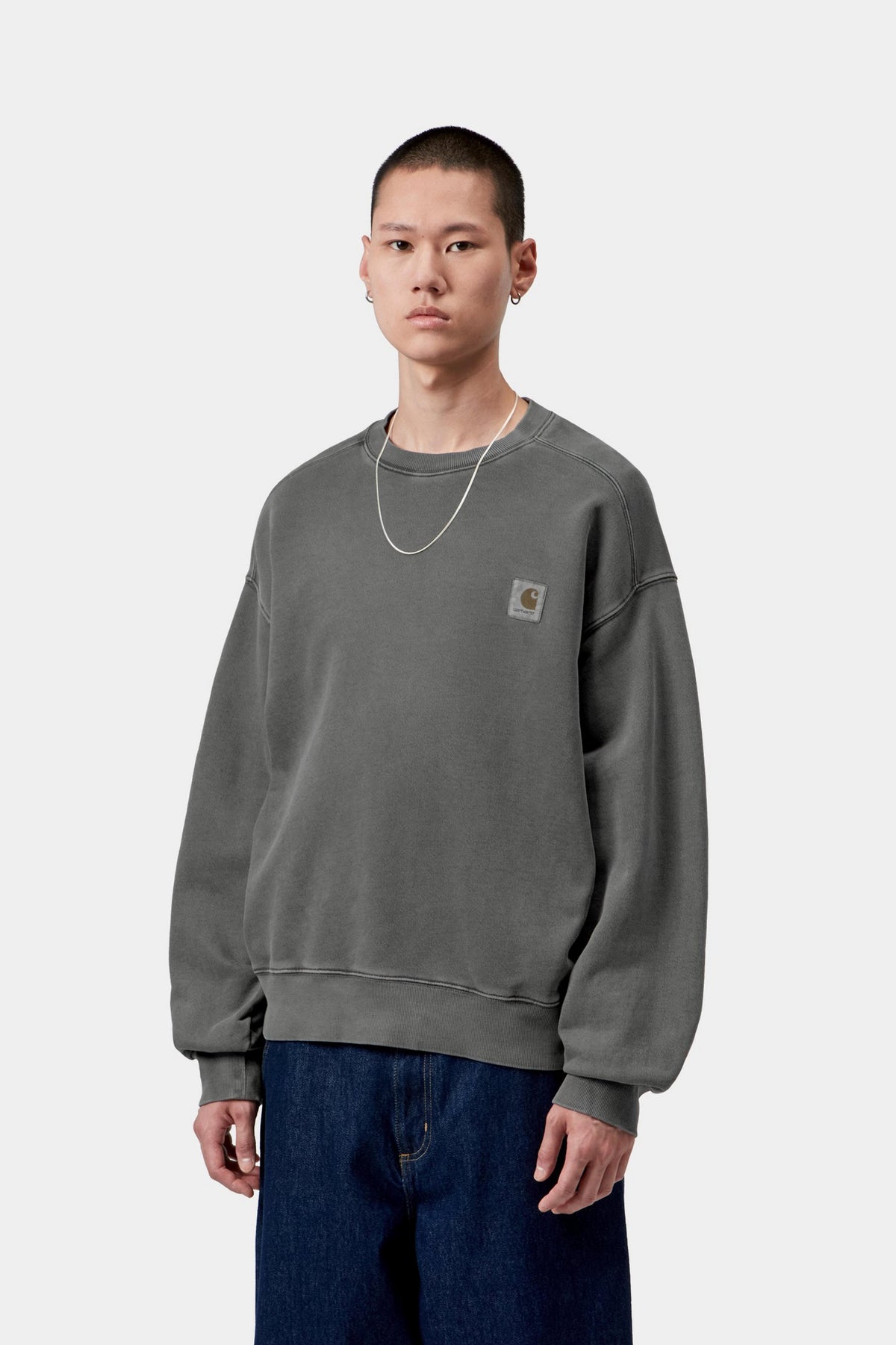 Vista Sweat - Black garment dyed