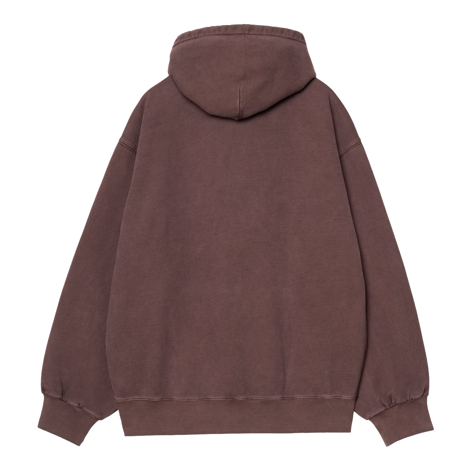 HOODED VISTA SWEAT - Palisander (garment dyed)