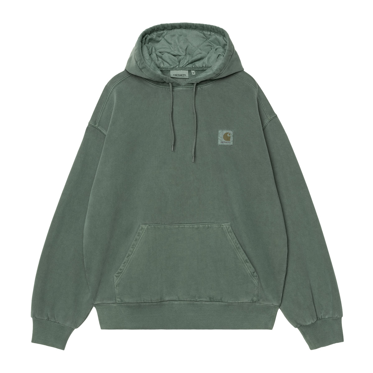 Hooded Vista Sweat - Dark Scarab garment dyed