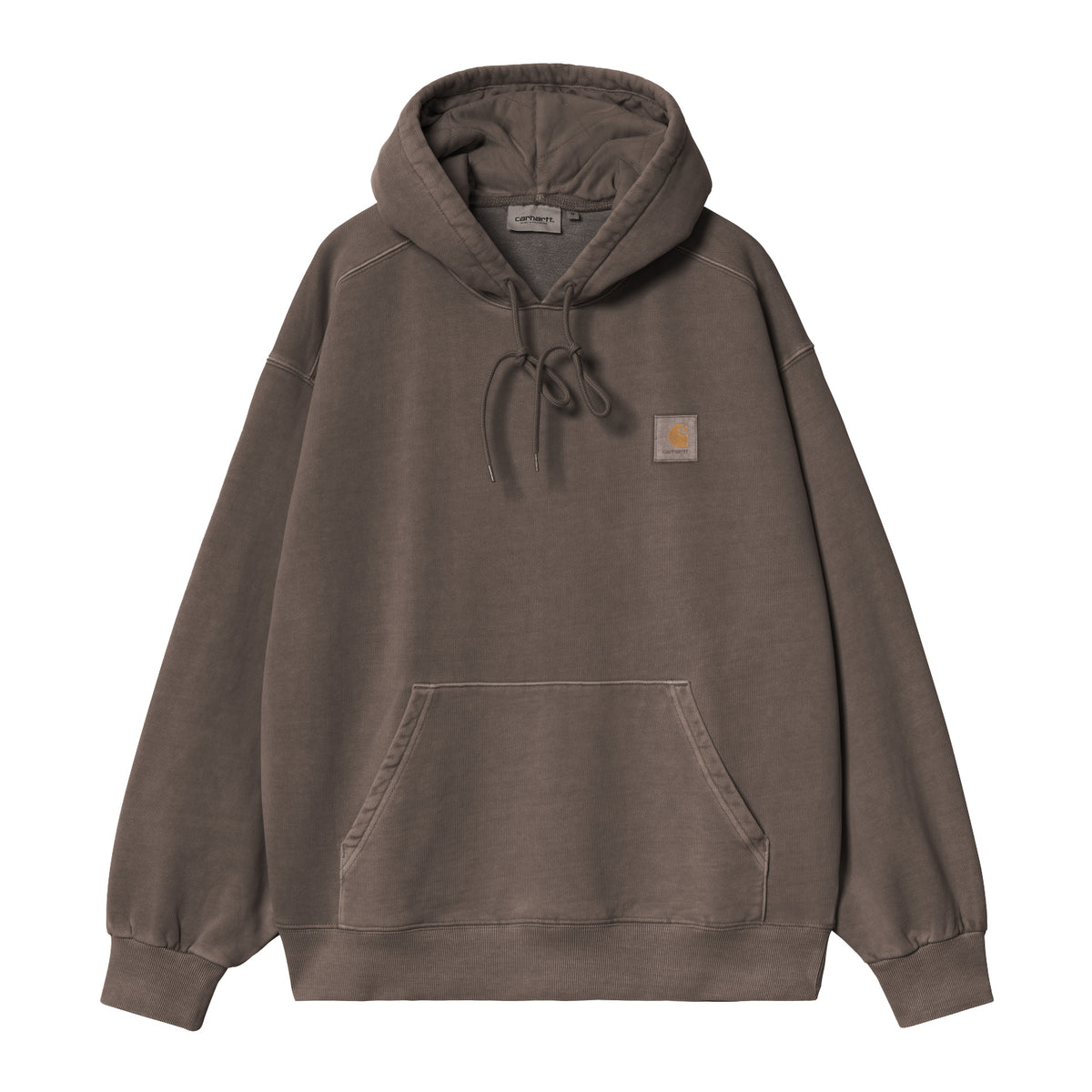 Hooded Vista Sweat - Tobacco garment dyed