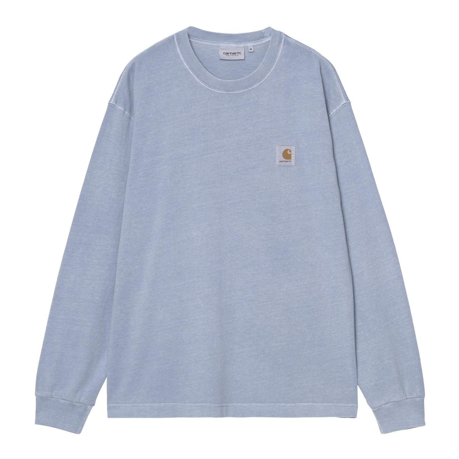 L/S Nelson T-Shirt - Gentle Blue (garment dyed)