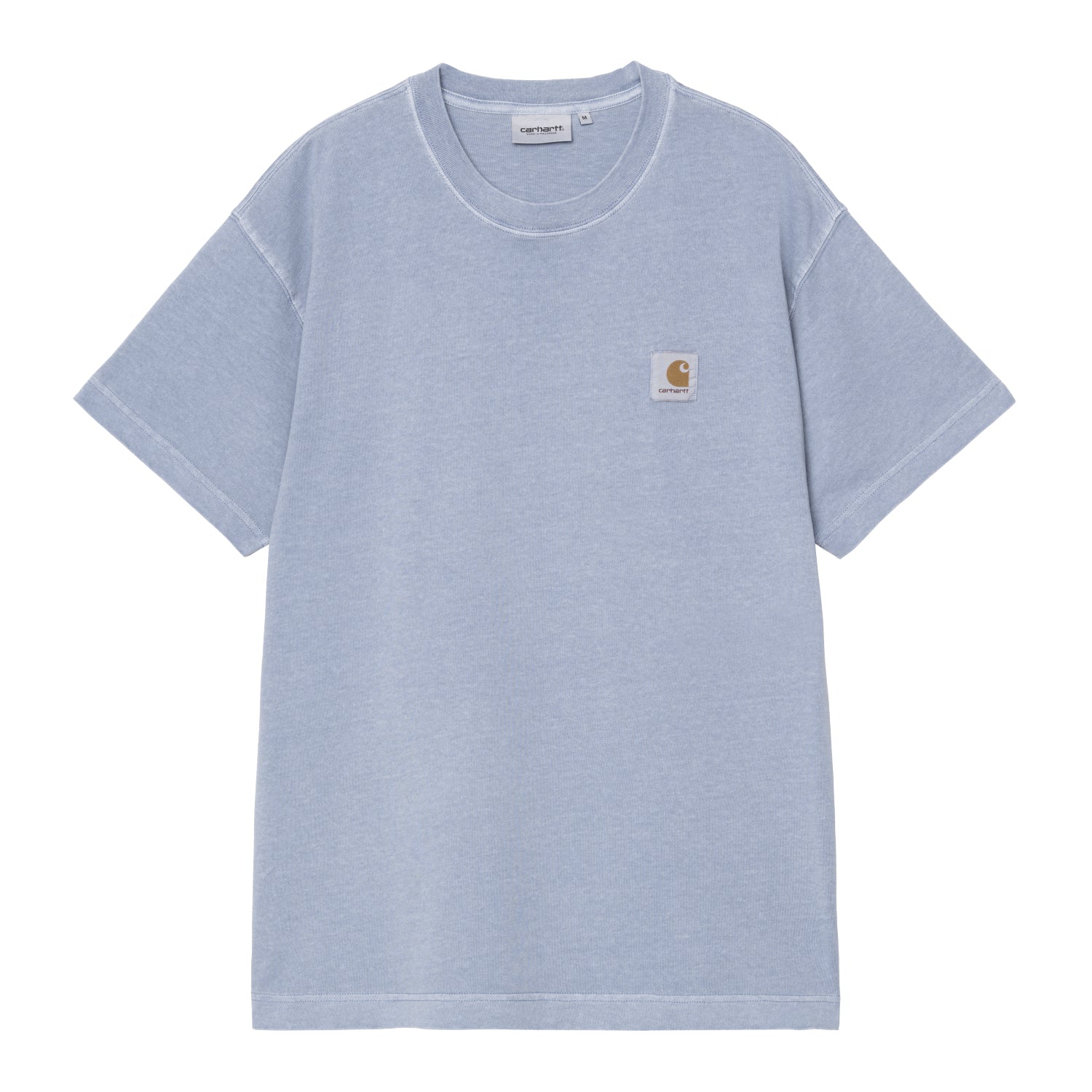 S/S Nelson T-Shirt - Gentle Blue (garment dyed)