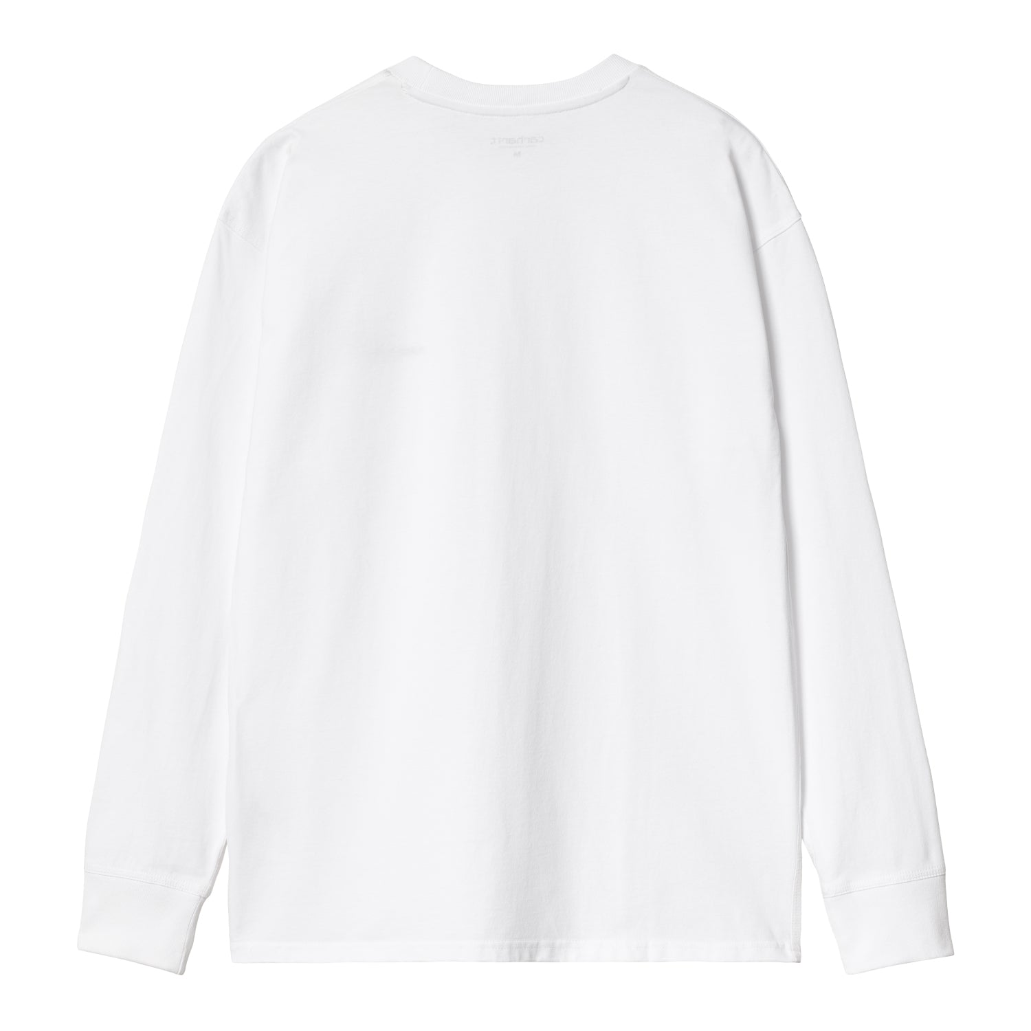 L/S American Script T-Shirt - White